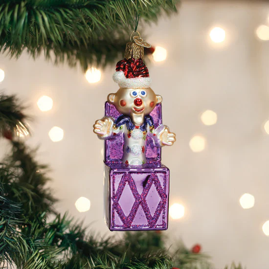 Charlie-In-The-Box Ornament, 4.5"