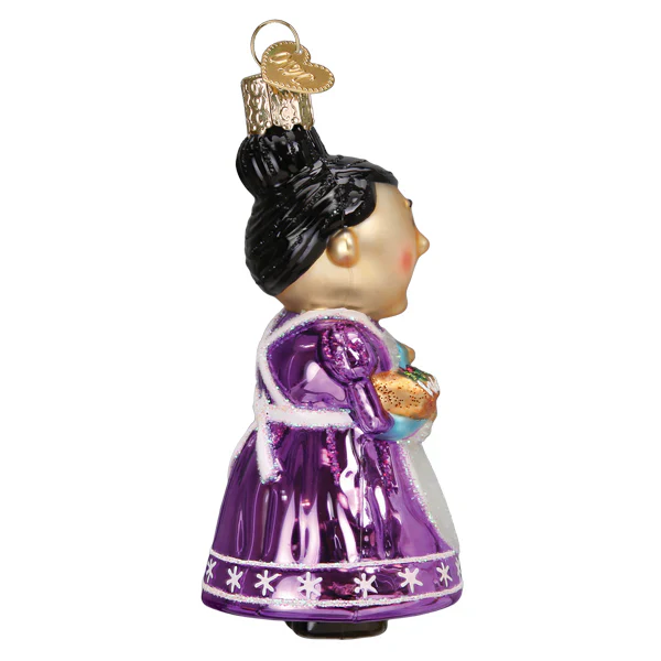 Cheery Mrs. Claus Ornament - Image 3