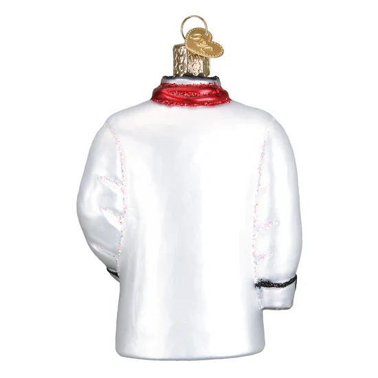Chefs Coat Ornament, 4.25" - Image 3