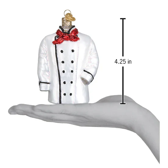 Chefs Coat Ornament, 4.25" - Image 5
