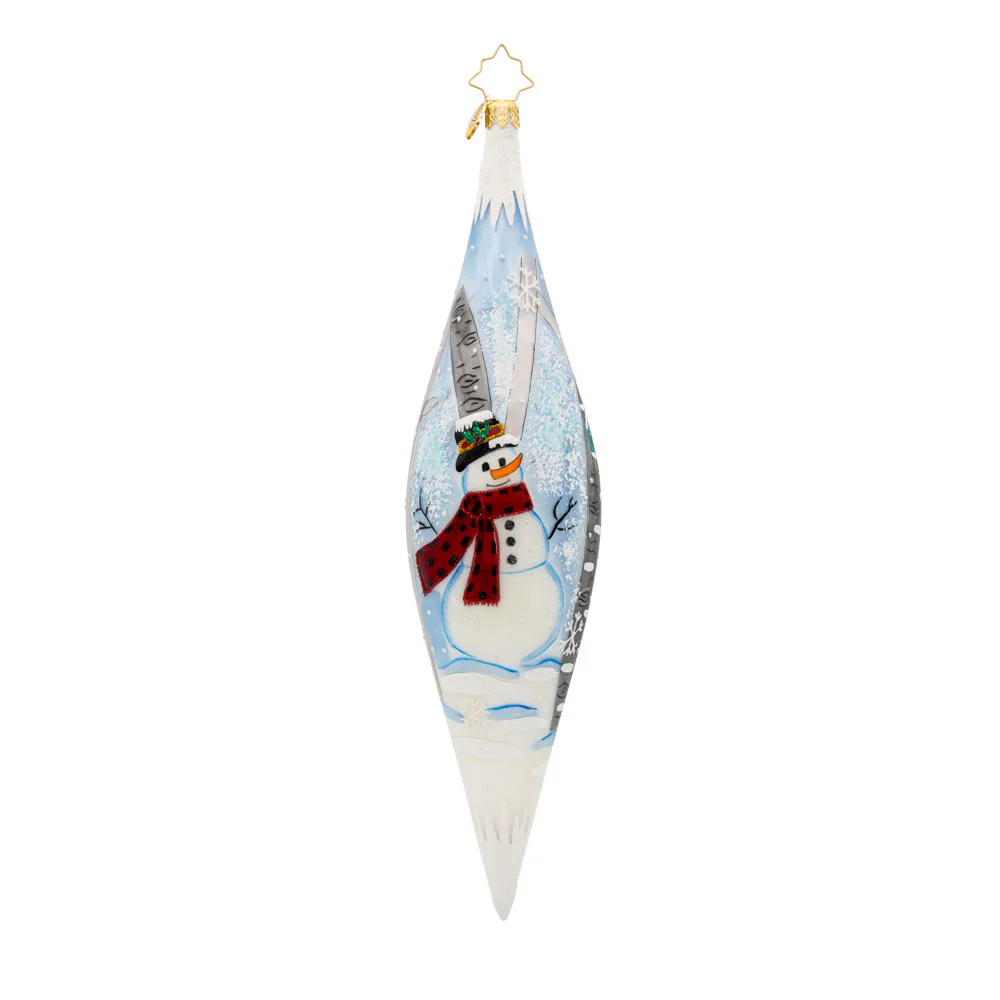 Chilly Forest Icicle Ornament