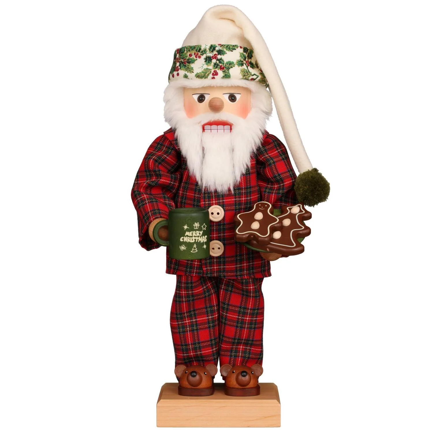 Christian Ulbricht Premium Nutcracker - Pajama Jonny Figurine, 18.3"