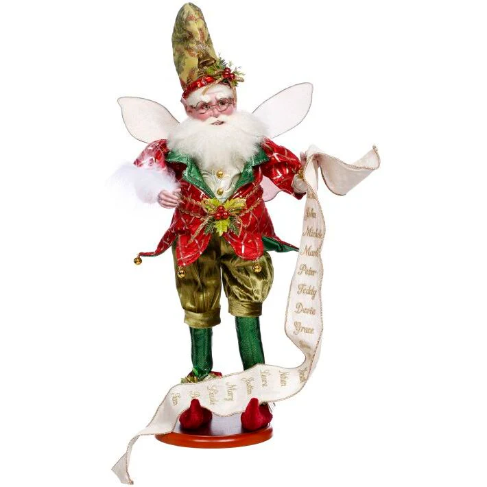 Christmas Gathering Fairy on Base Figurine, 21"