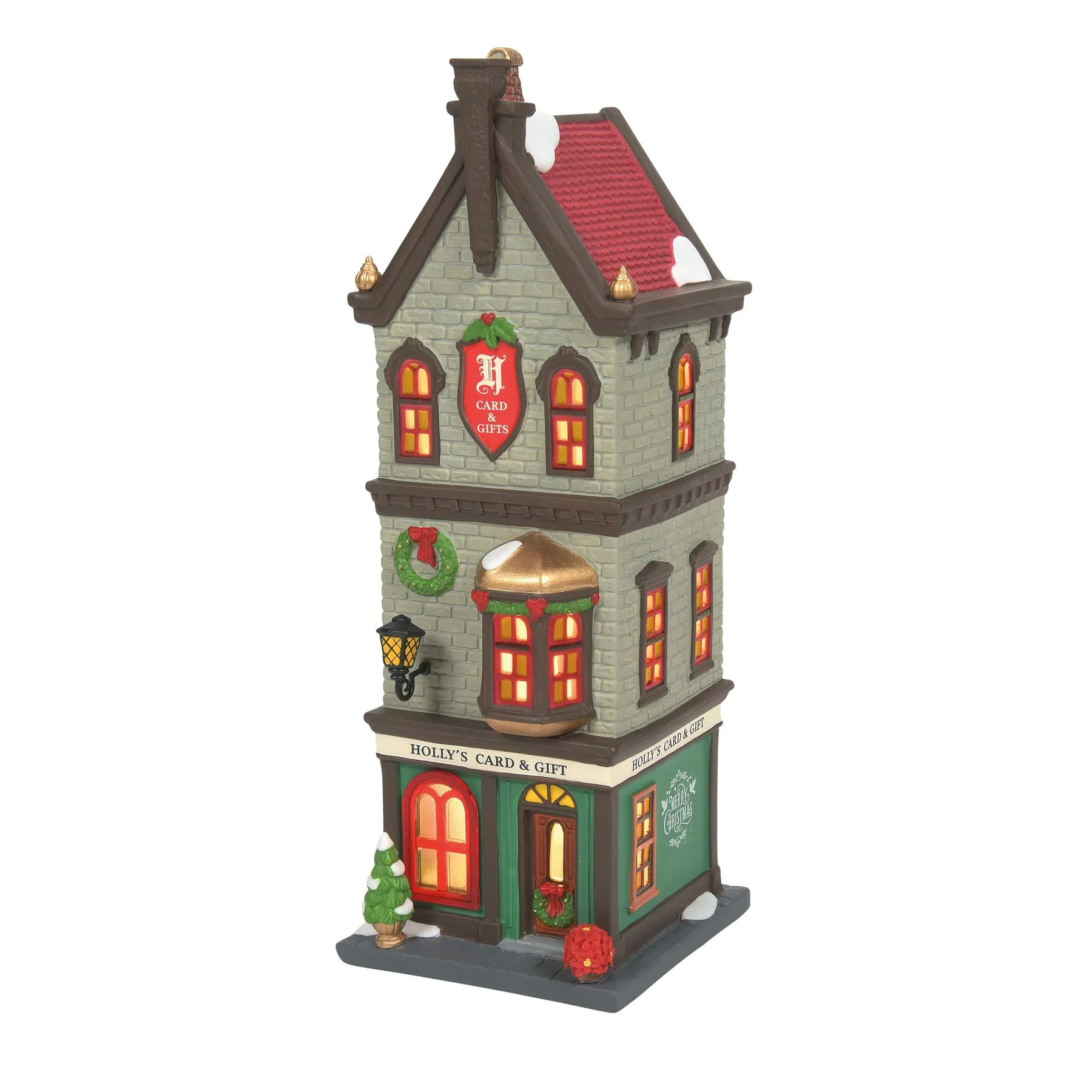 Christmas in the City Village - Holly's Card & Gift Figurine