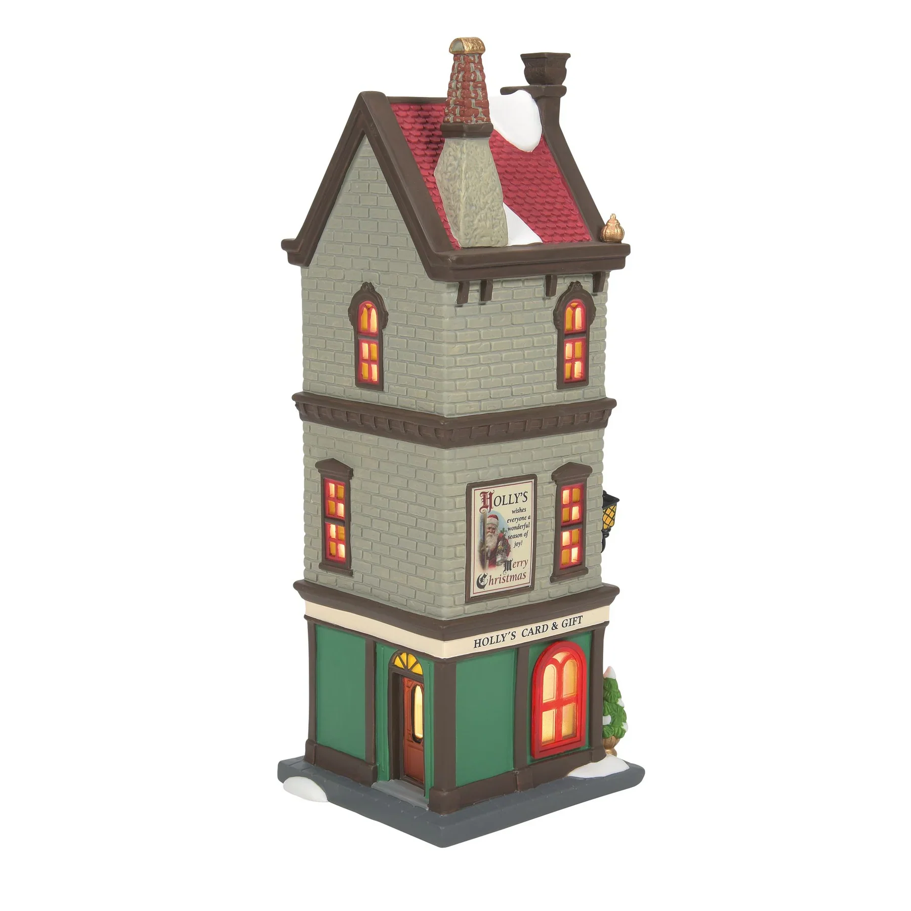 Christmas in the City Village - Holly's Card & Gift Figurine - Image 2