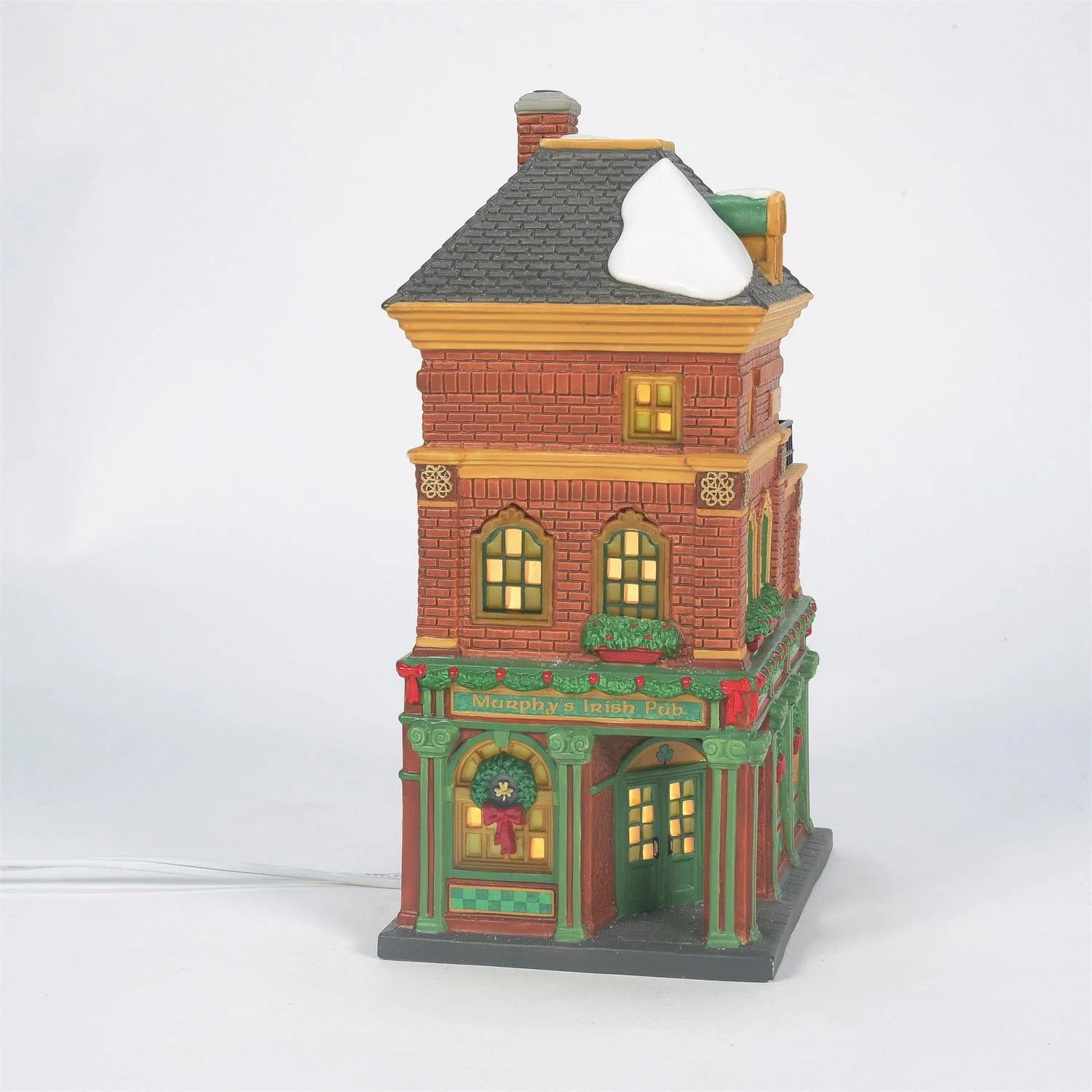 Christmas in the City Village - Murphy's Irish Pub Figurine - Image 2