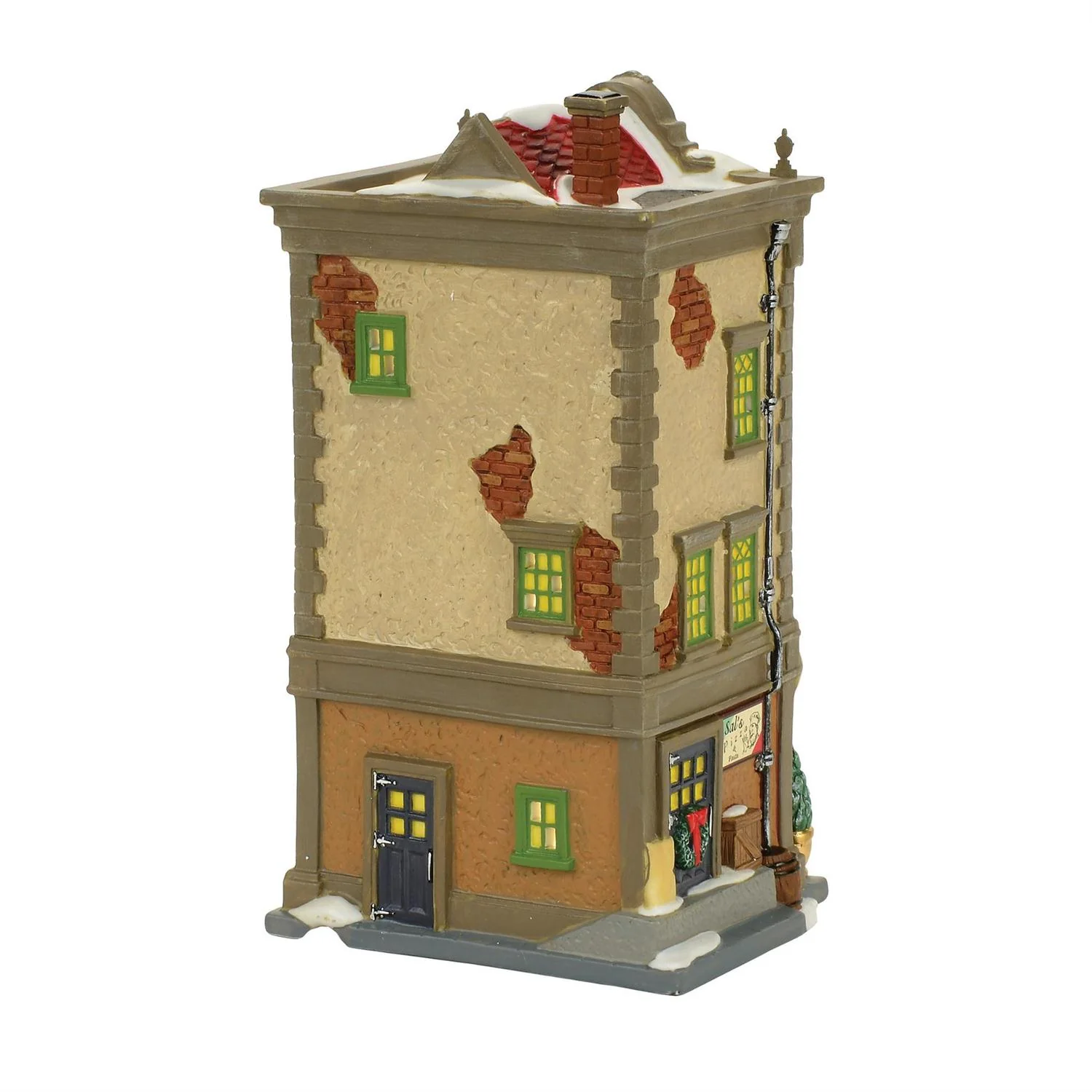 Christmas in the City Village - Sal's Pizza & Pasta Figurine - Image 2