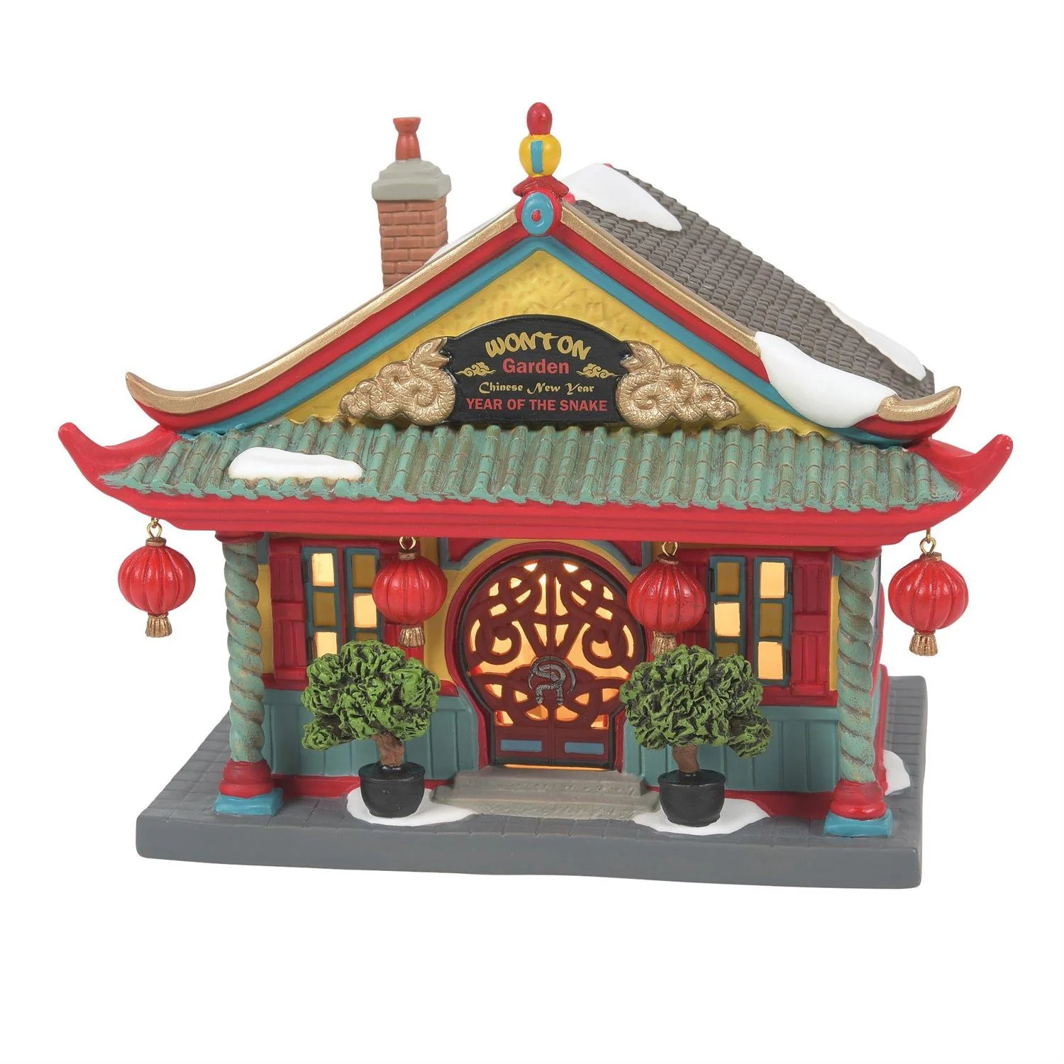 Christmas in the City Village - The Wonton Garden Figurine
