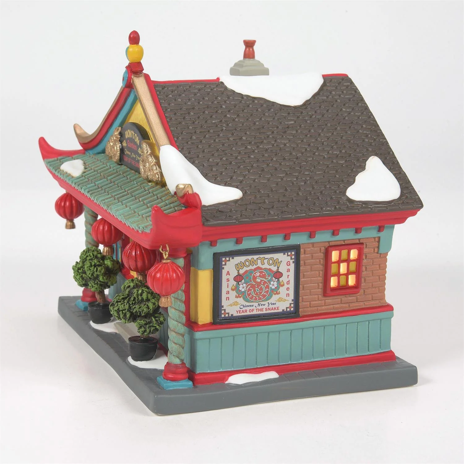 Christmas in the City Village - The Wonton Garden Figurine - Image 4
