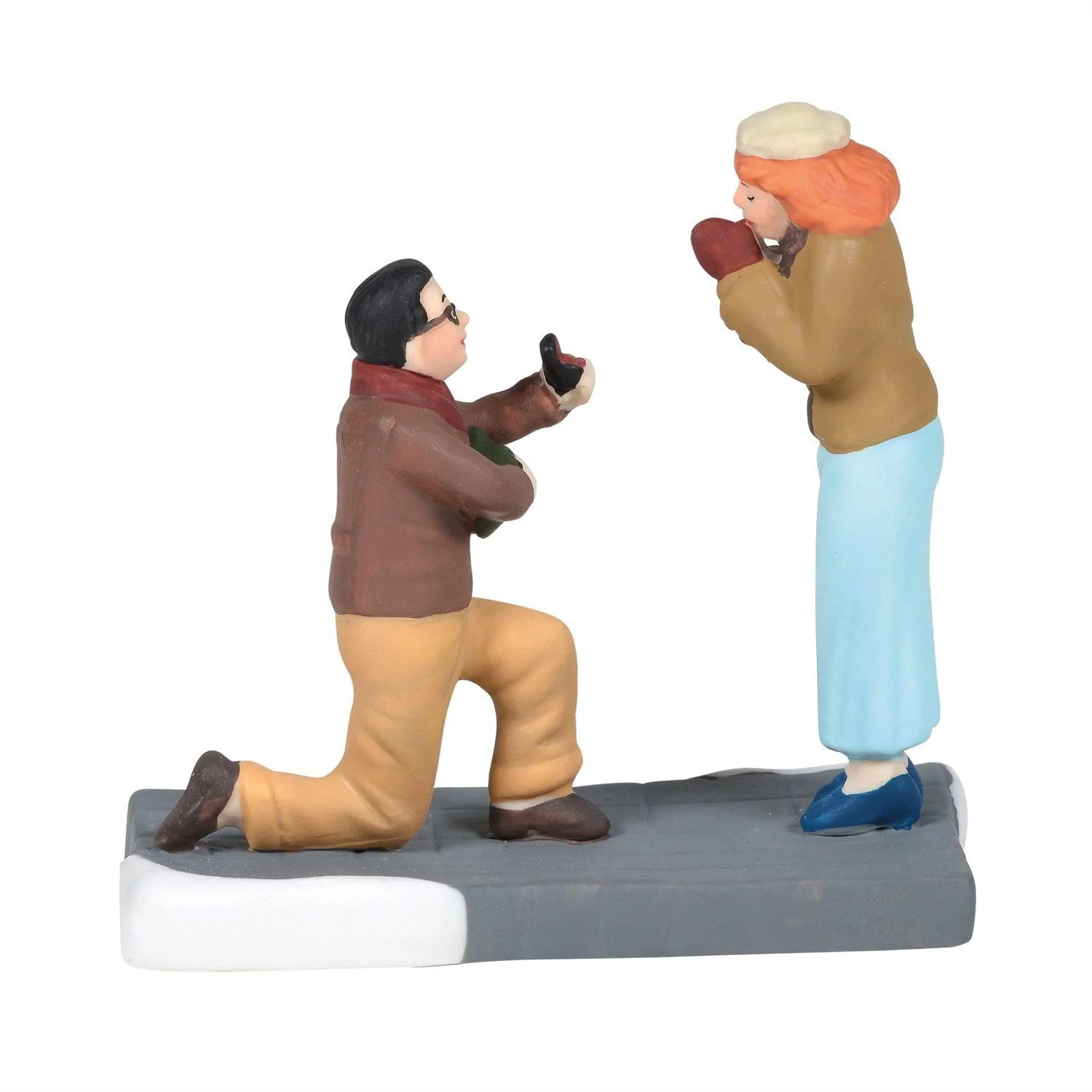 Christmas in the City Village - Will You Marry Me? Figurine