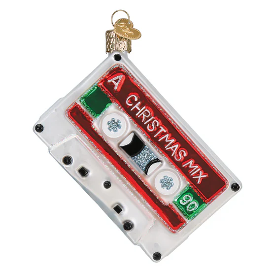 Christmas Mixtape Ornament, 4" - Image 2
