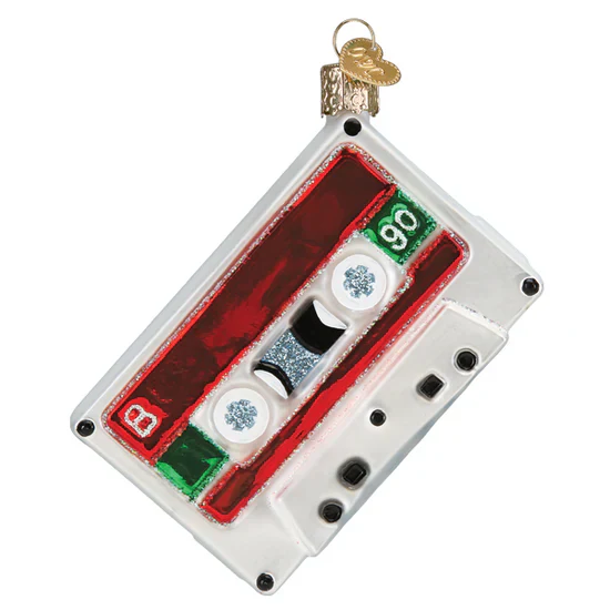 Christmas Mixtape Ornament, 4" - Image 4