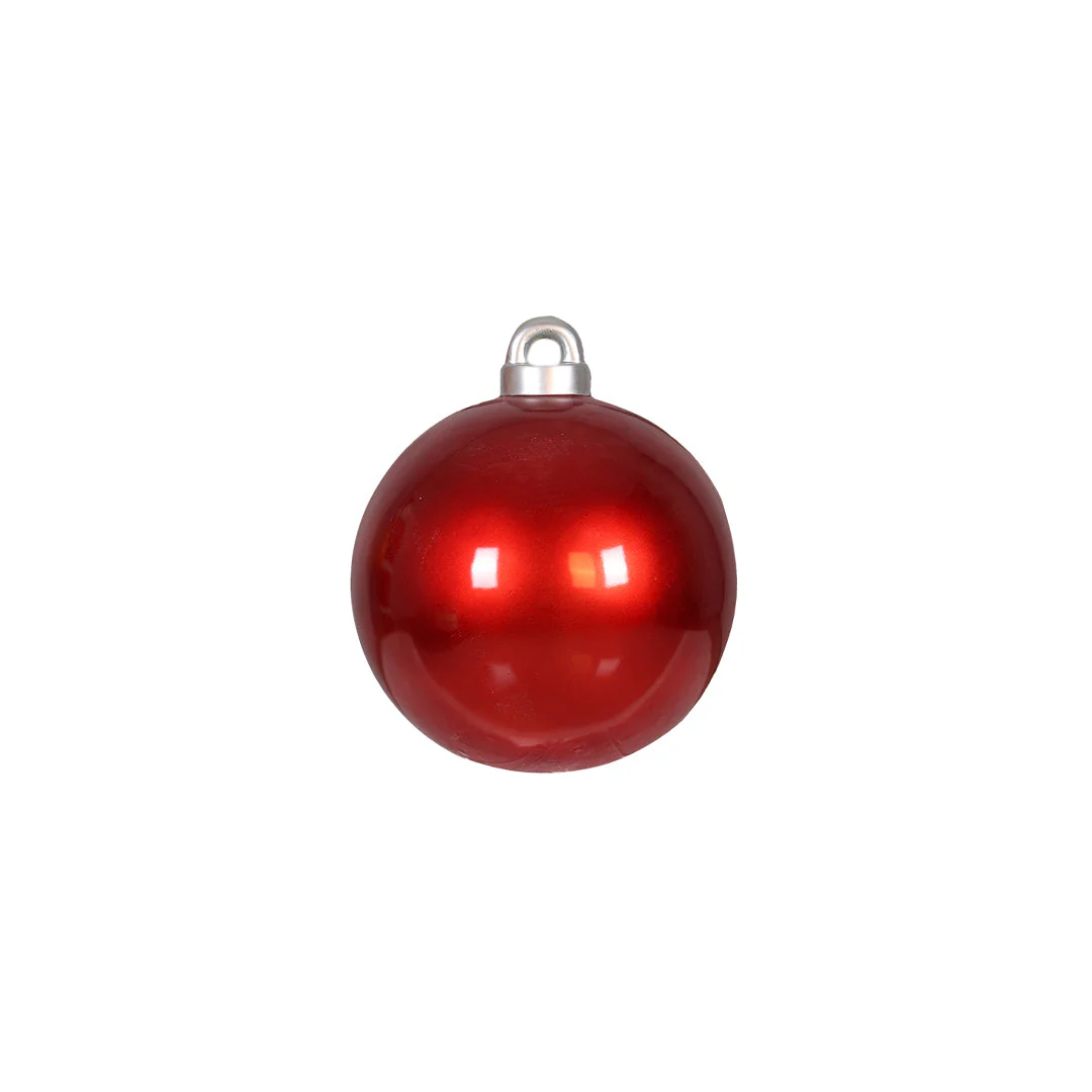 Large Fiberglass Christmasball Decoration, 24"