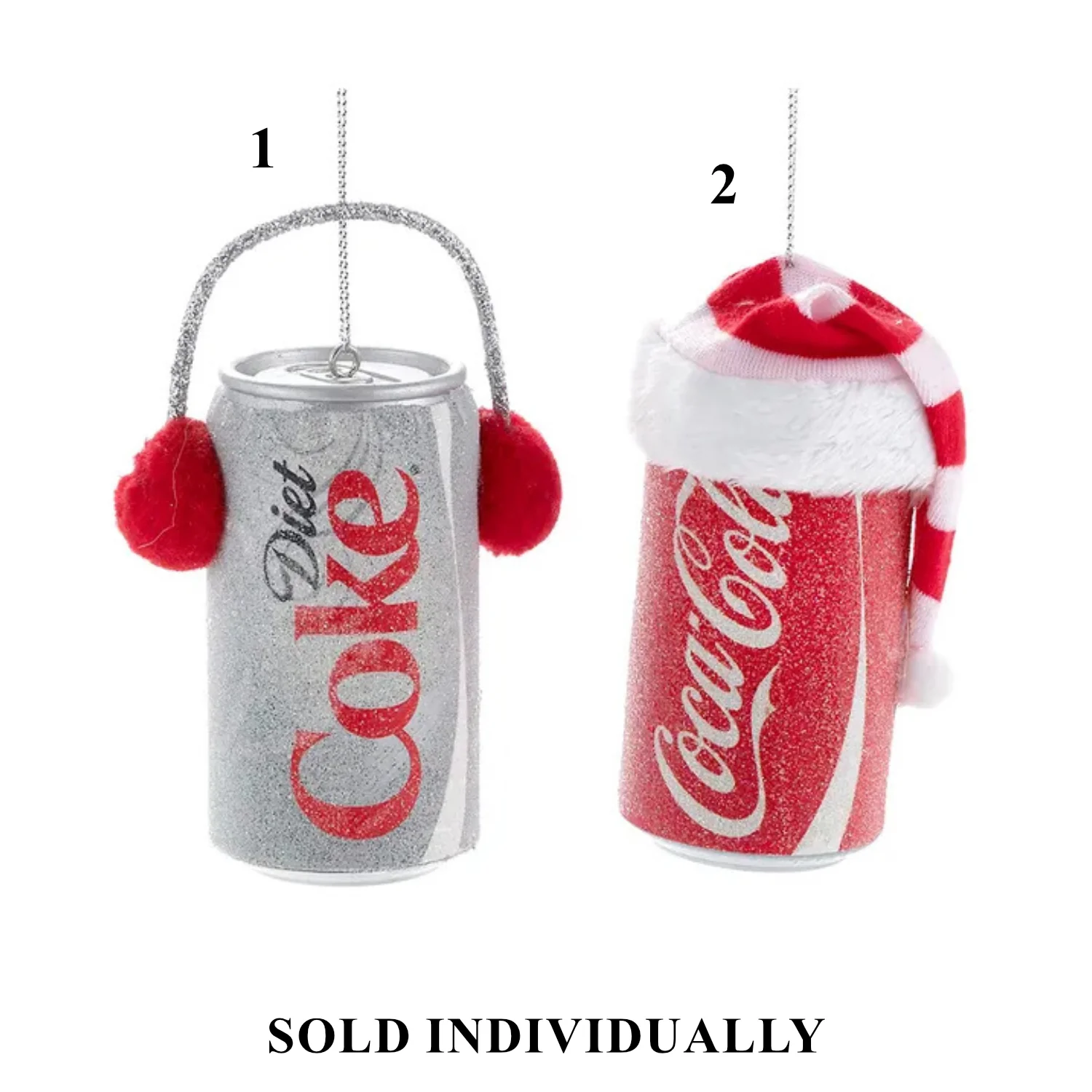 Coca-Cola® and Diet Coca-Cola® Can Ornaments