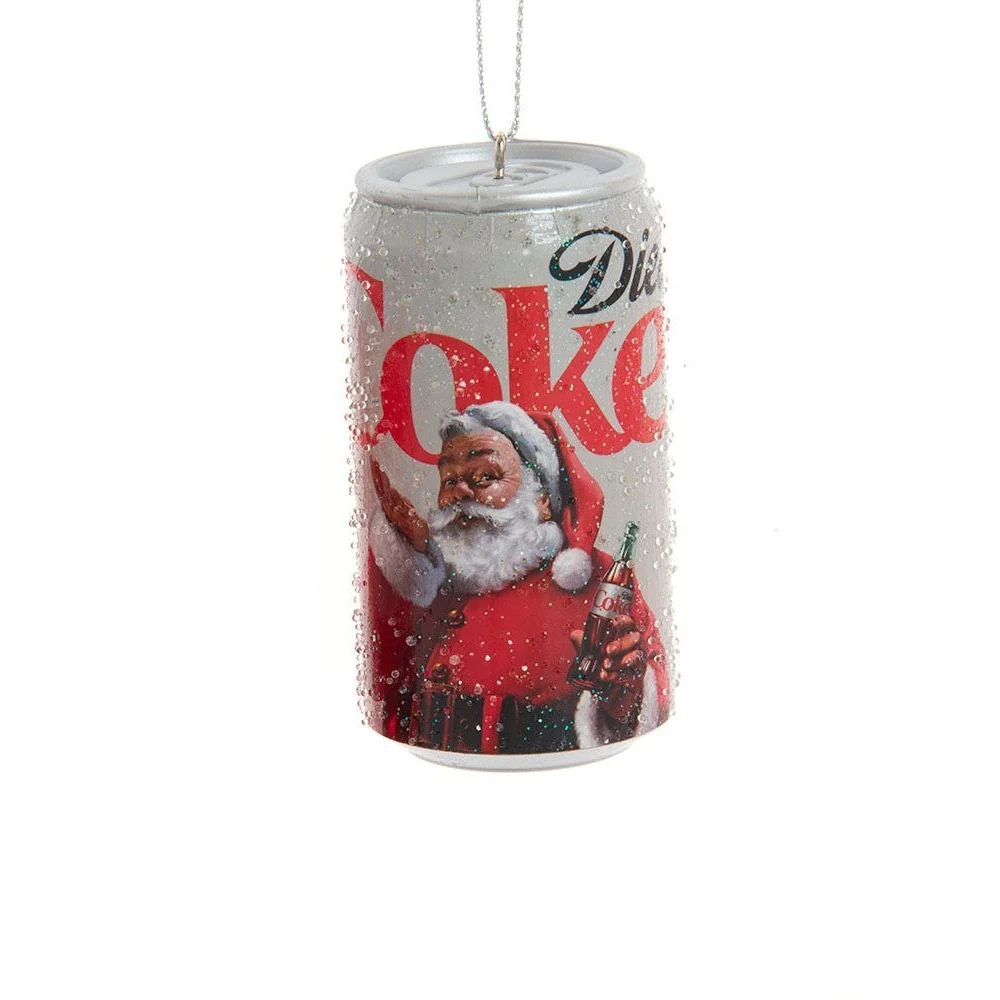 Coca-Cola® Santa Can Ornament, 3.5" (2 styles - sold individually) - Image 3