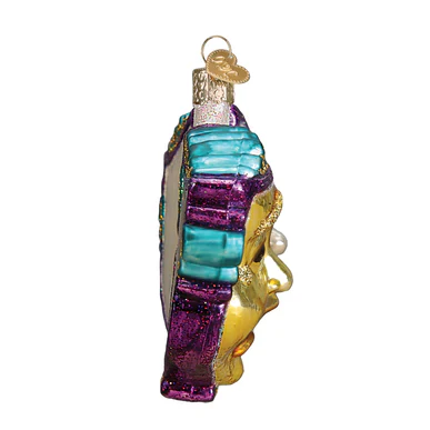 Comedy & Tragedy Glass Ornament - Image 3