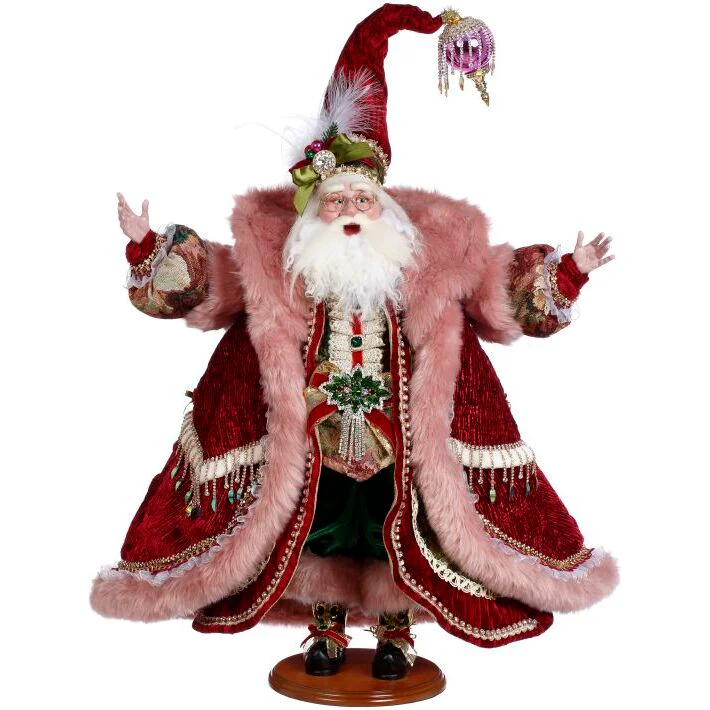 Couture Santa Figurine, 21"