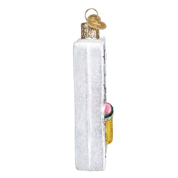 Crossword Puzzle Ornament, 3.25" - Image 3