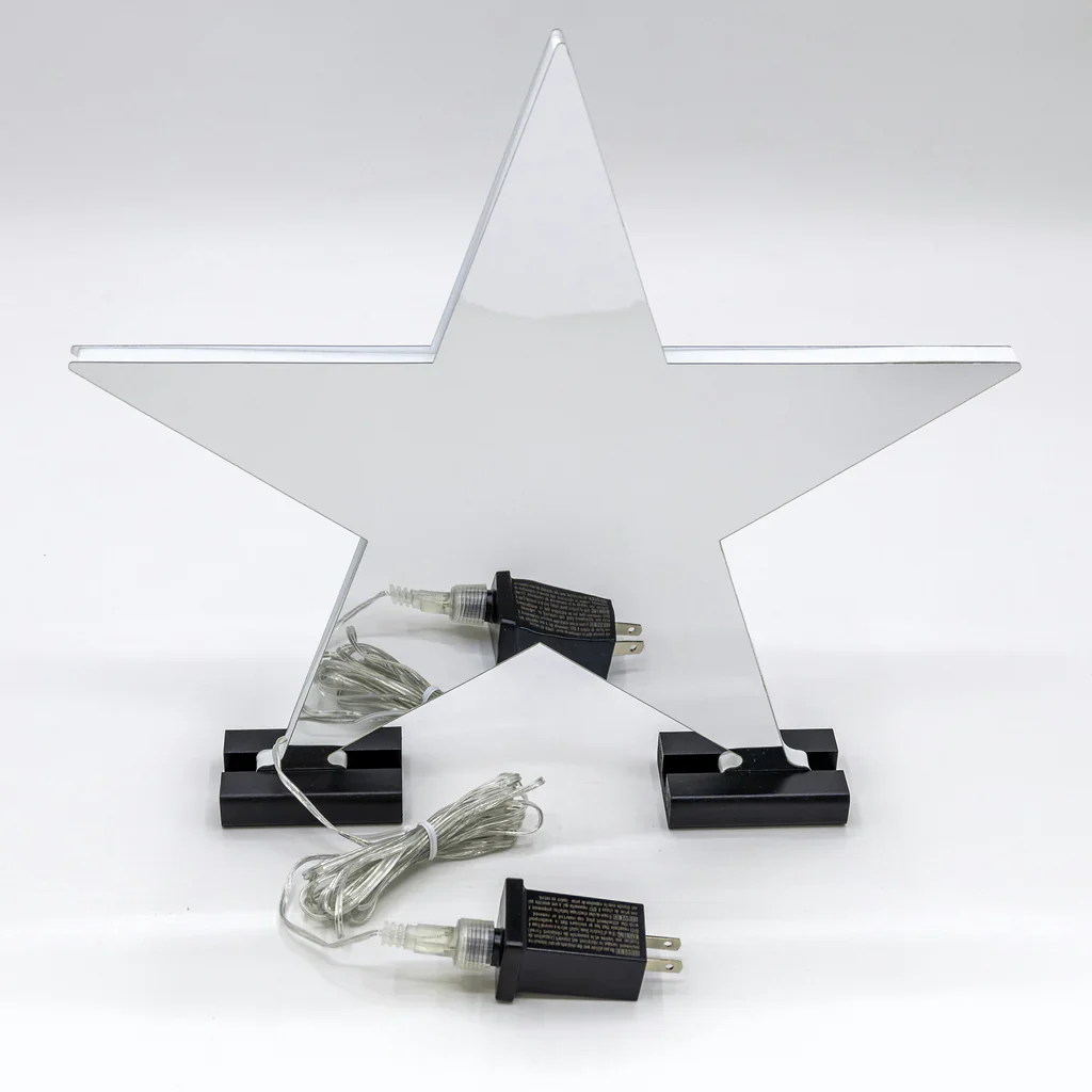 Dallas Cowboys LED Infinity Logo Light, Acrylic, w/UL Plug, 14.5" - Image 7