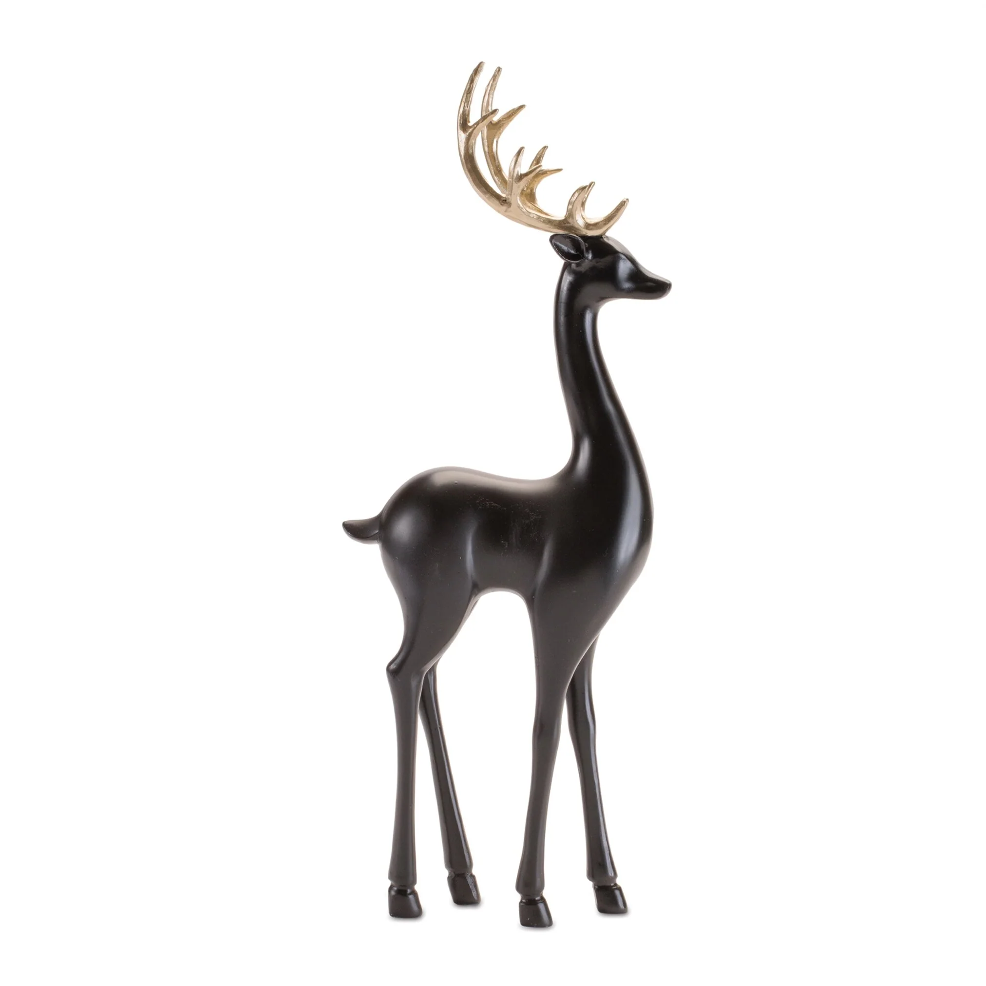Resin Standing Deer Figurine, 16.5" (2 styles - sold individually) - Image 2