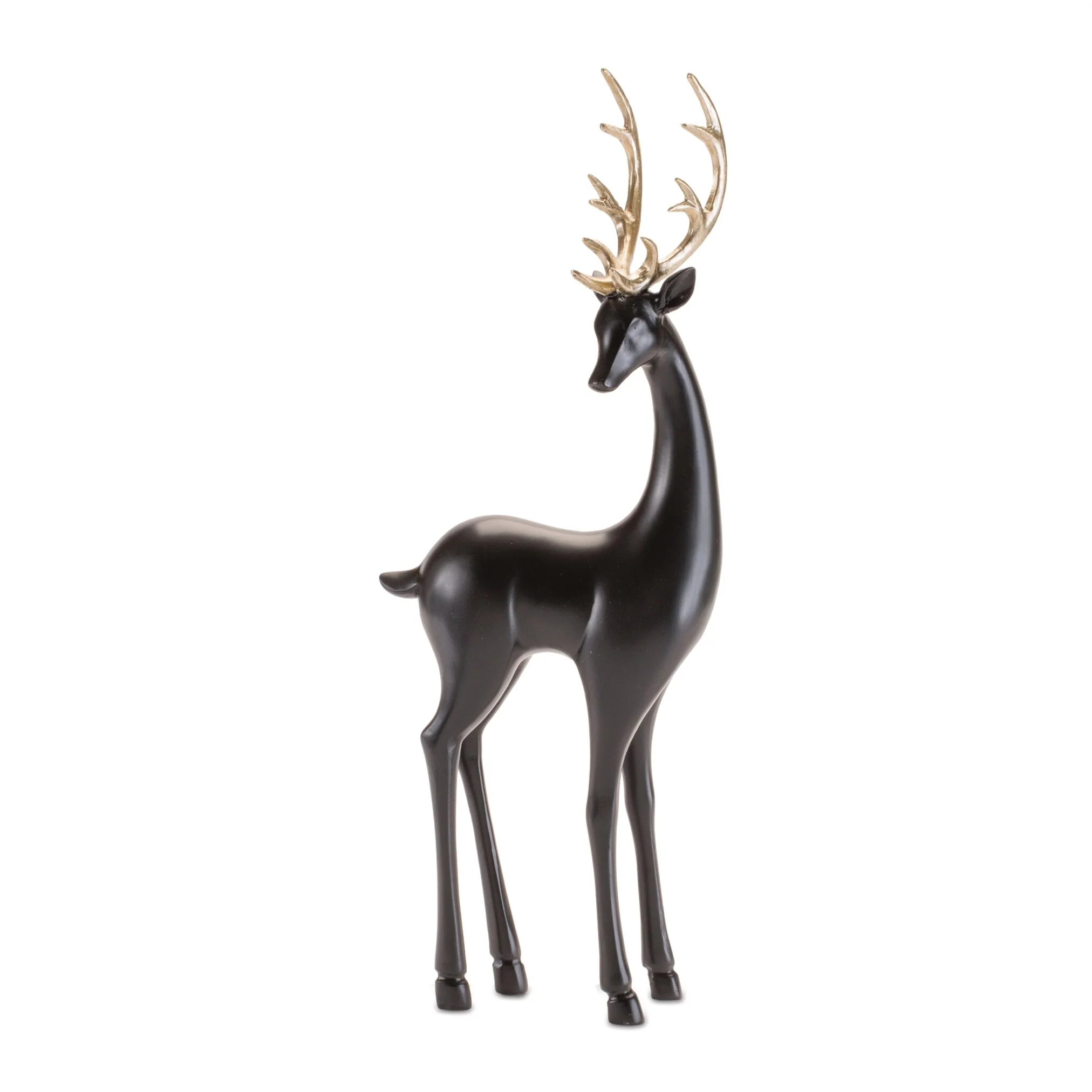 Resin Standing Deer Figurine, 16.5" (2 styles - sold individually) - Image 3