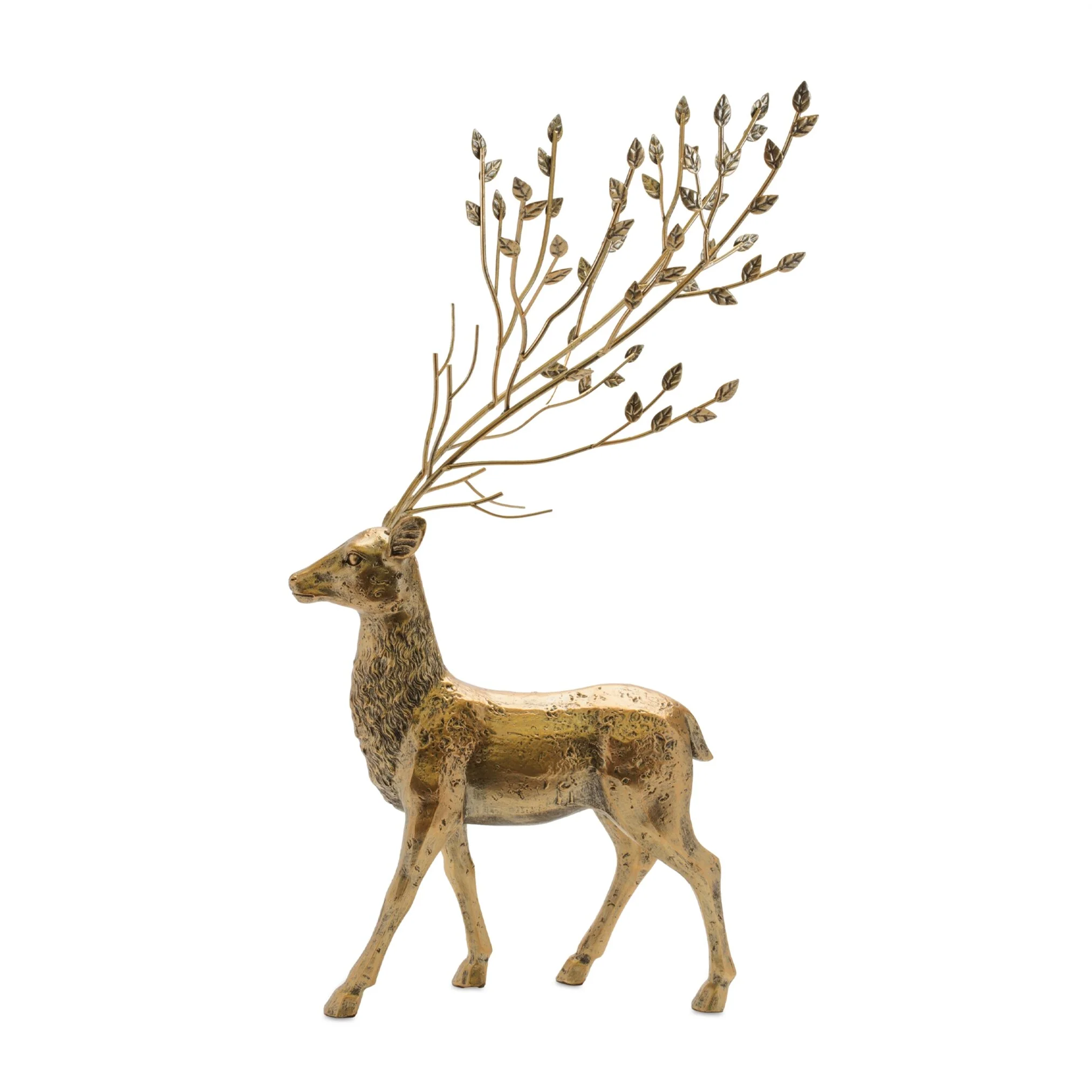 Resin & Metal Deer Figurine, 21 - 25" - Image 2