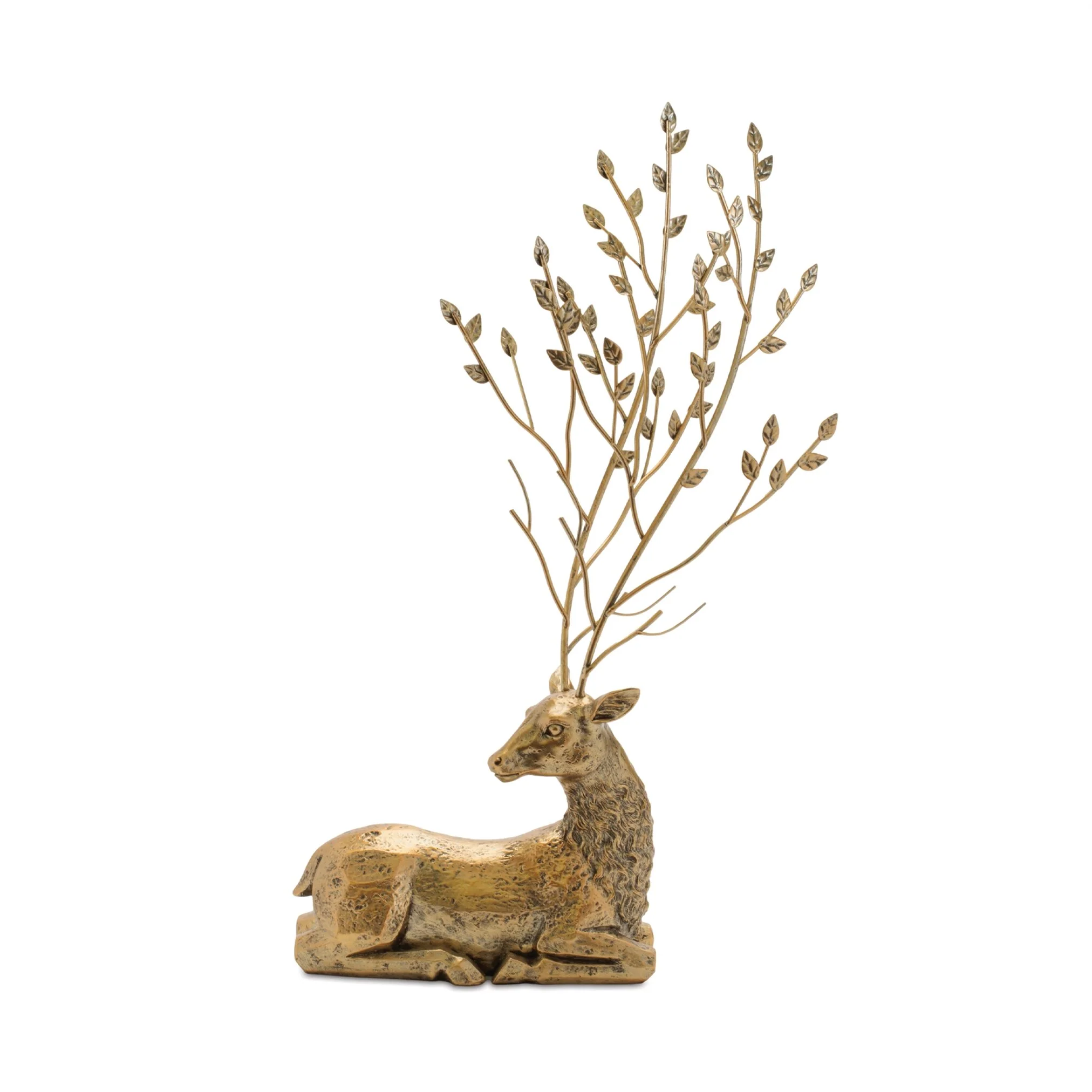 Resin & Metal Deer Figurine, 21 - 25" - Image 3