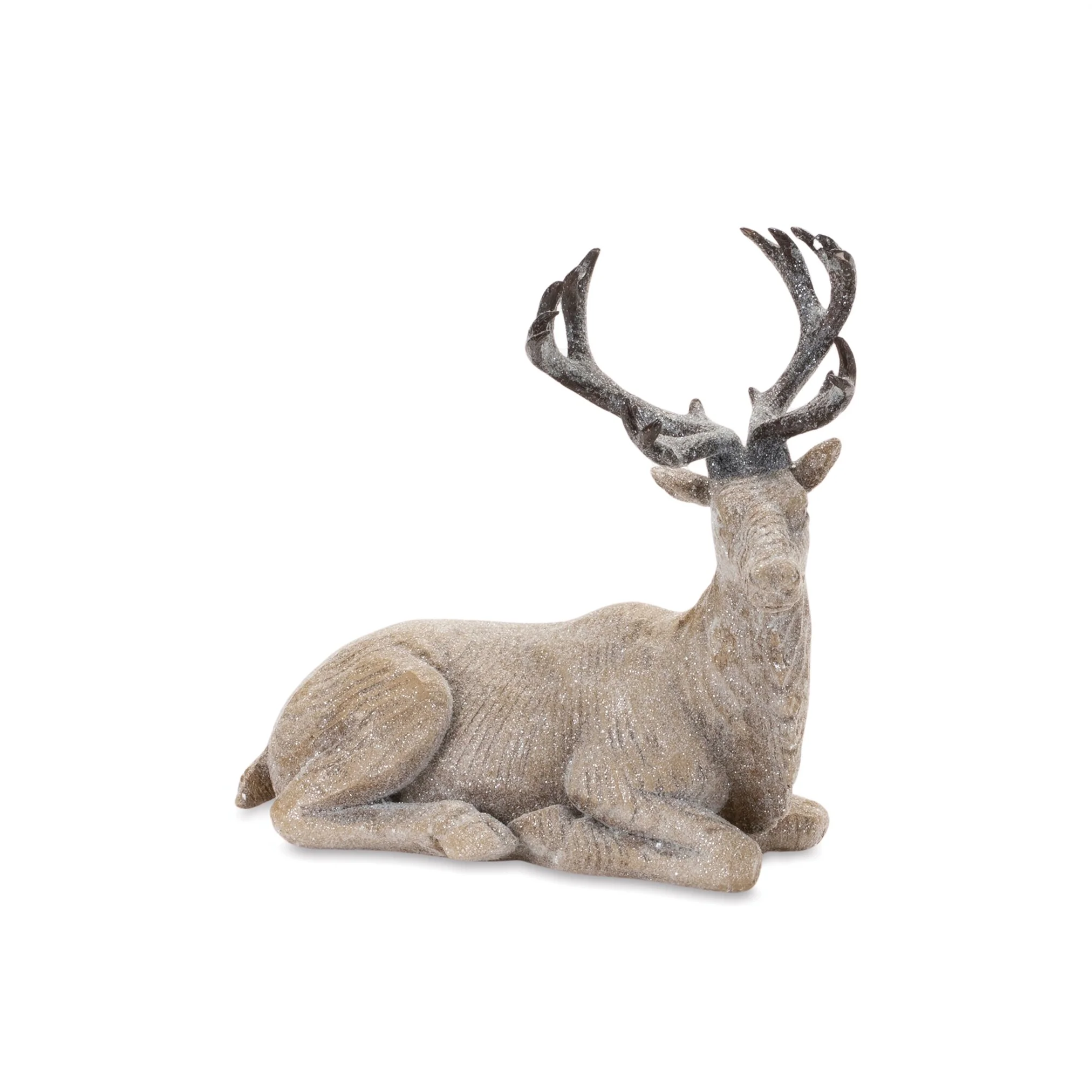 Resin Deer Figurine, 7.5 - 11" (2 styles - sold individually) - Image 3