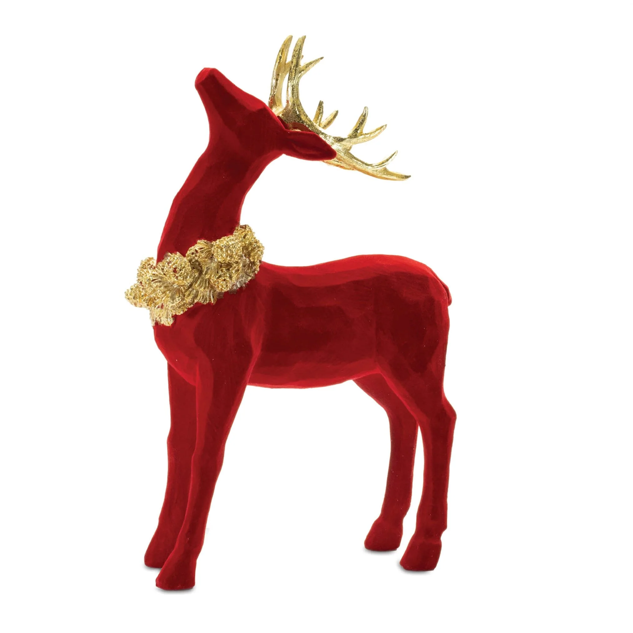Red Resin Deer, 7.5 - 13" (2 styles - sold individually) - Image 2