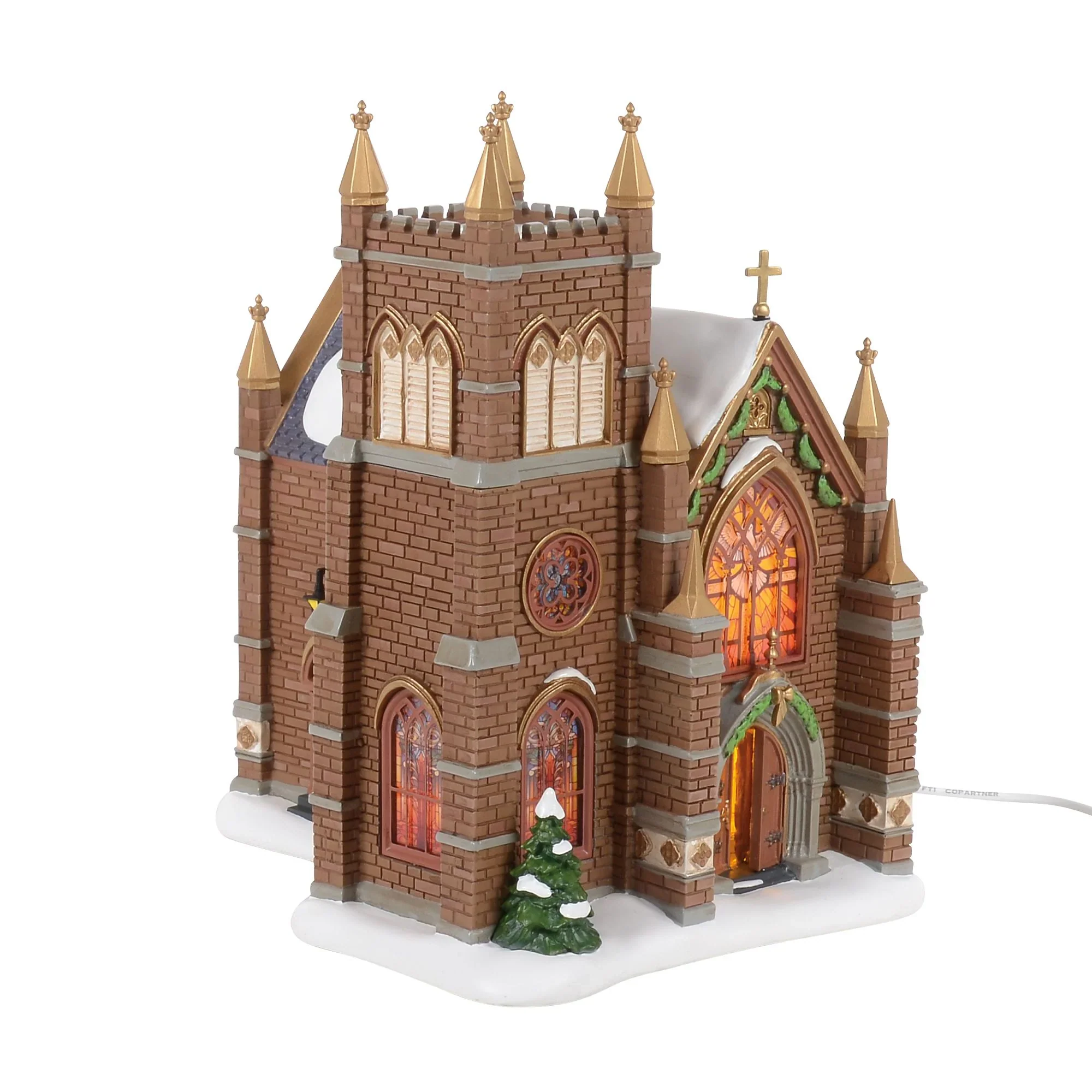 Dickens Village - 50th Church Fraternal Charity Figurine, 8.86"