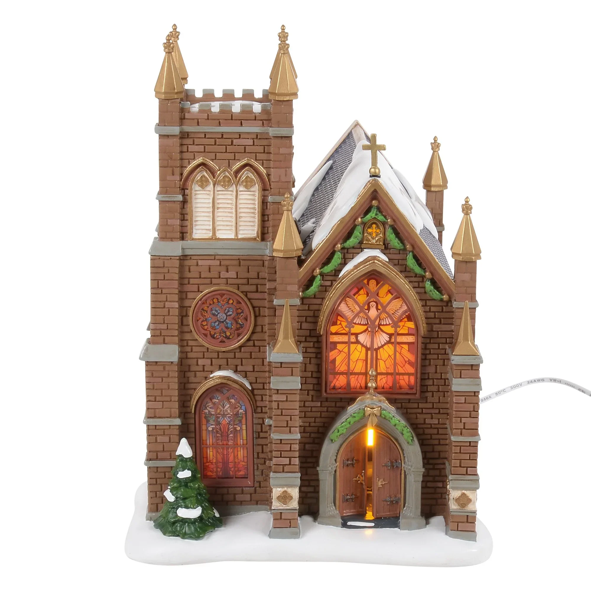 Dickens Village - 50th Church Fraternal Charity Figurine, 8.86" - Image 3