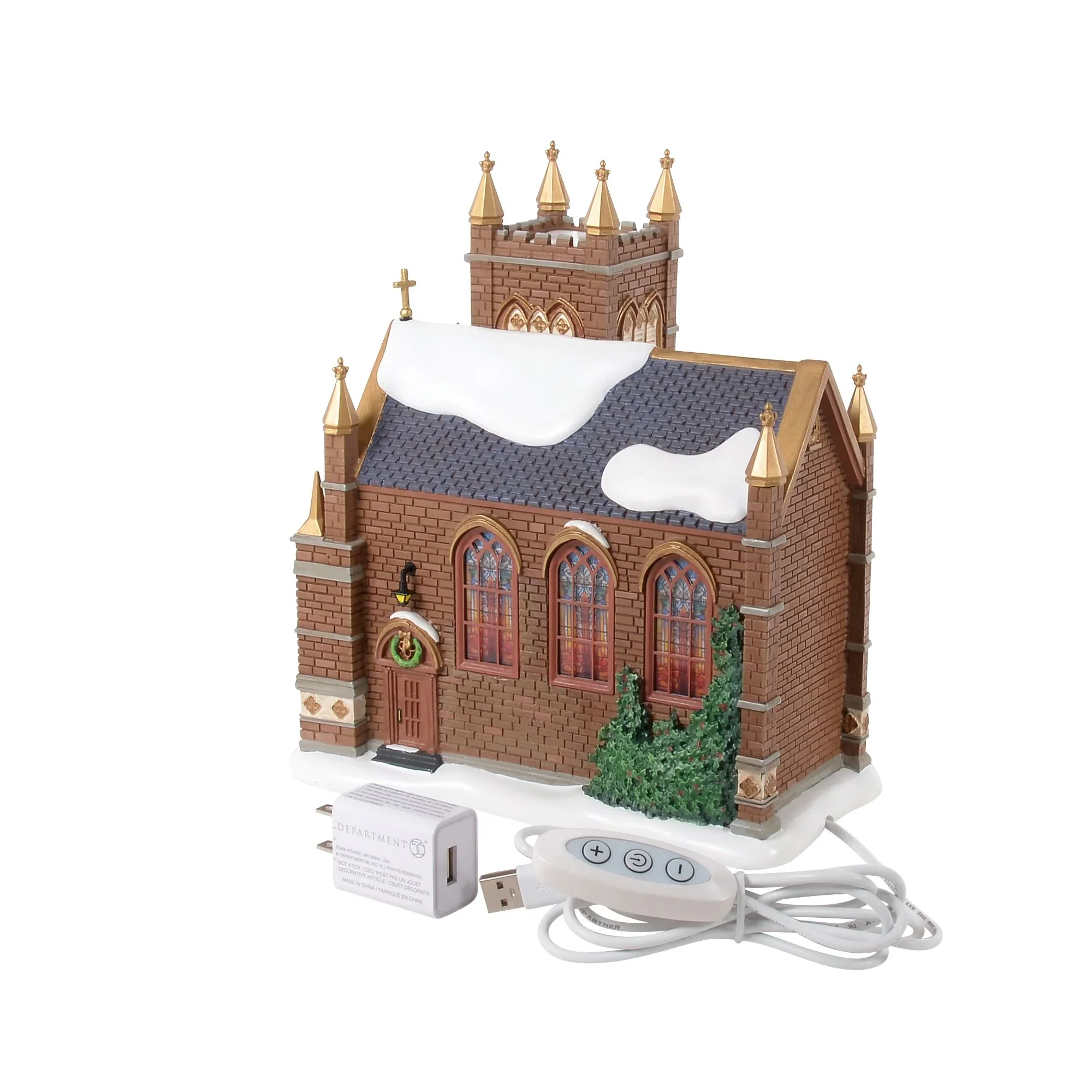 Dickens Village - 50th Church Fraternal Charity Figurine, 8.86" - Image 7