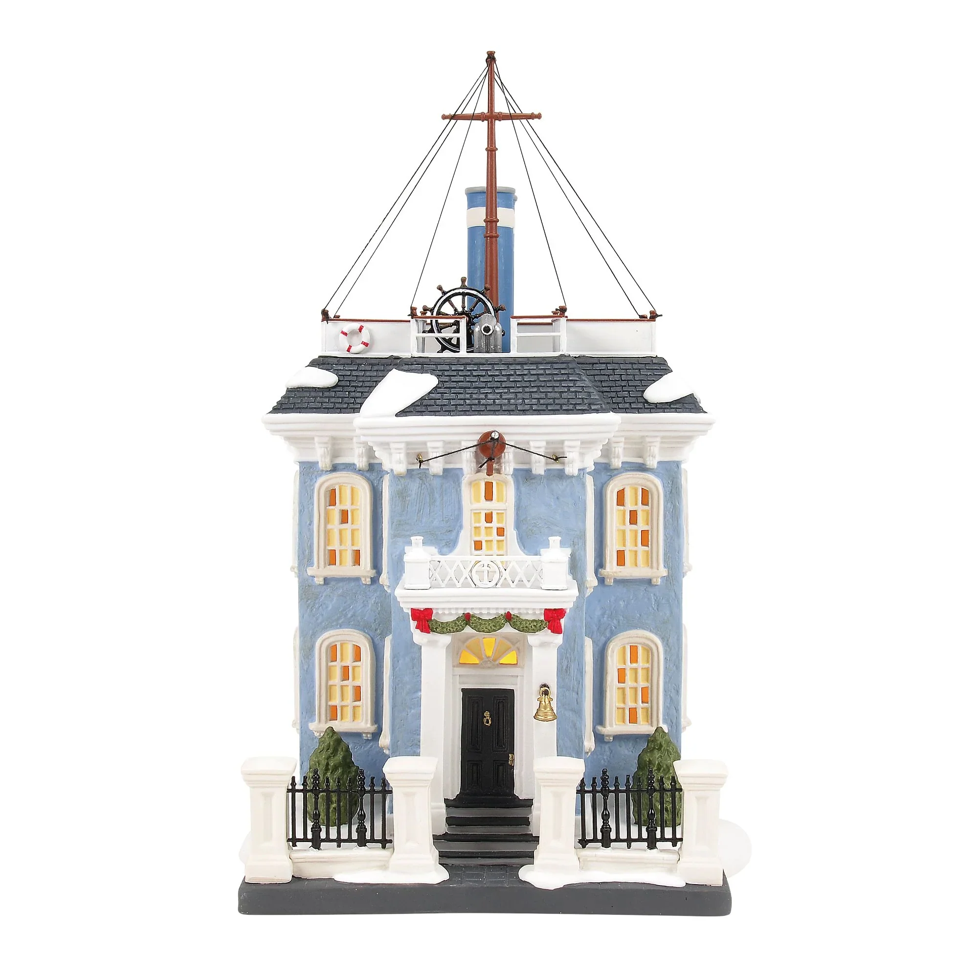 Dickens Village - Admiral Boom's House Figurine, 11"