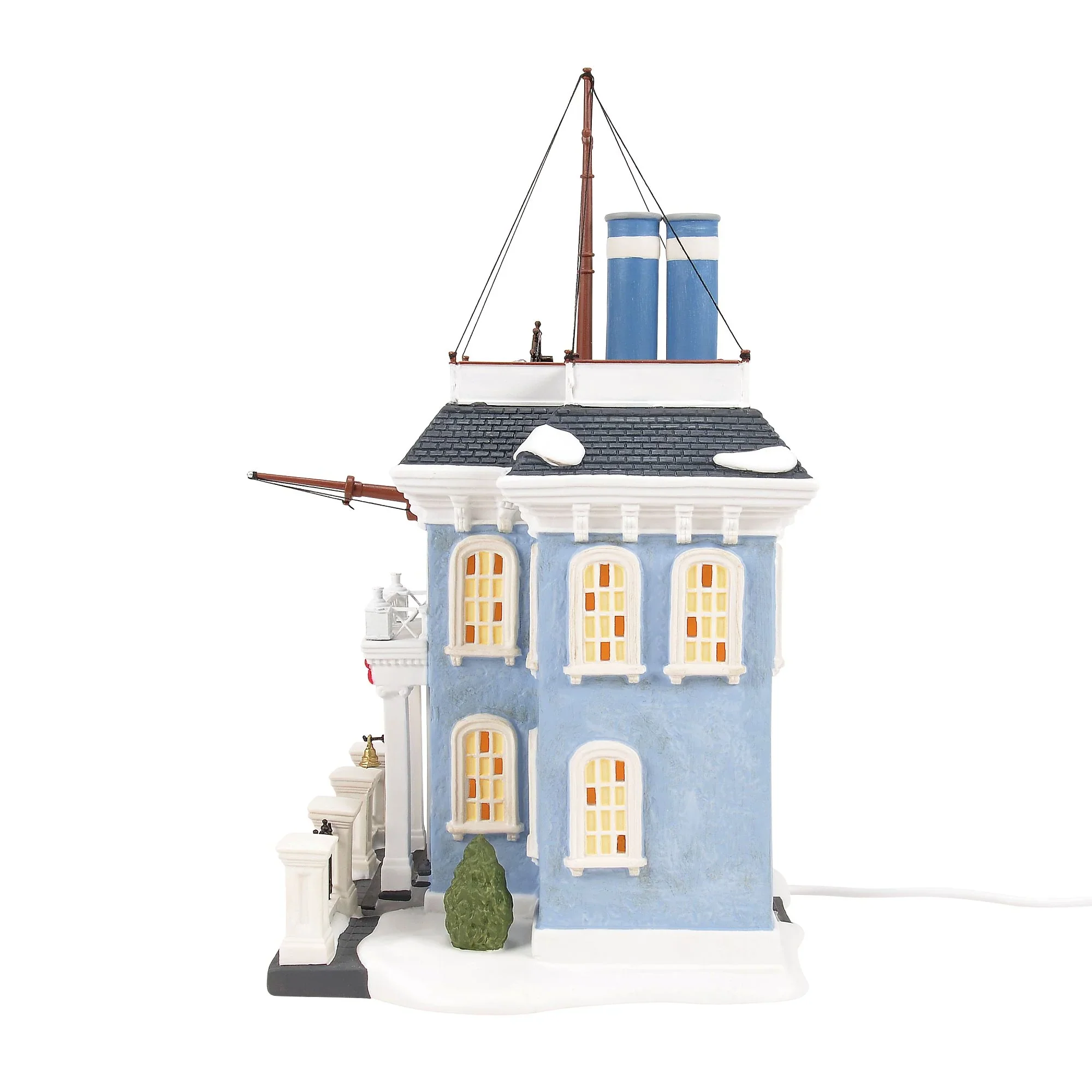 Dickens Village - Admiral Boom's House Figurine, 11" - Image 2