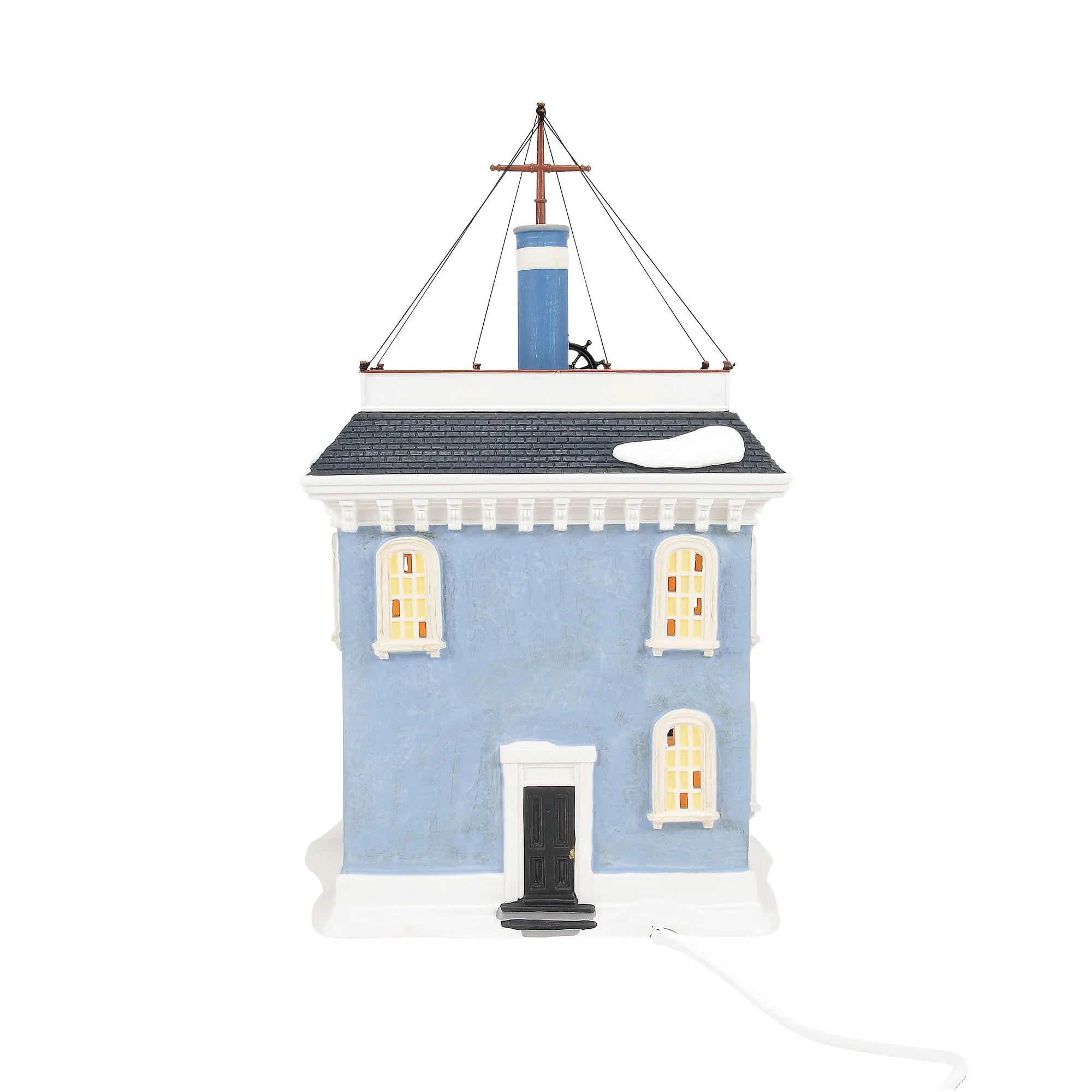 Dickens Village - Admiral Boom's House Figurine, 11" - Image 5
