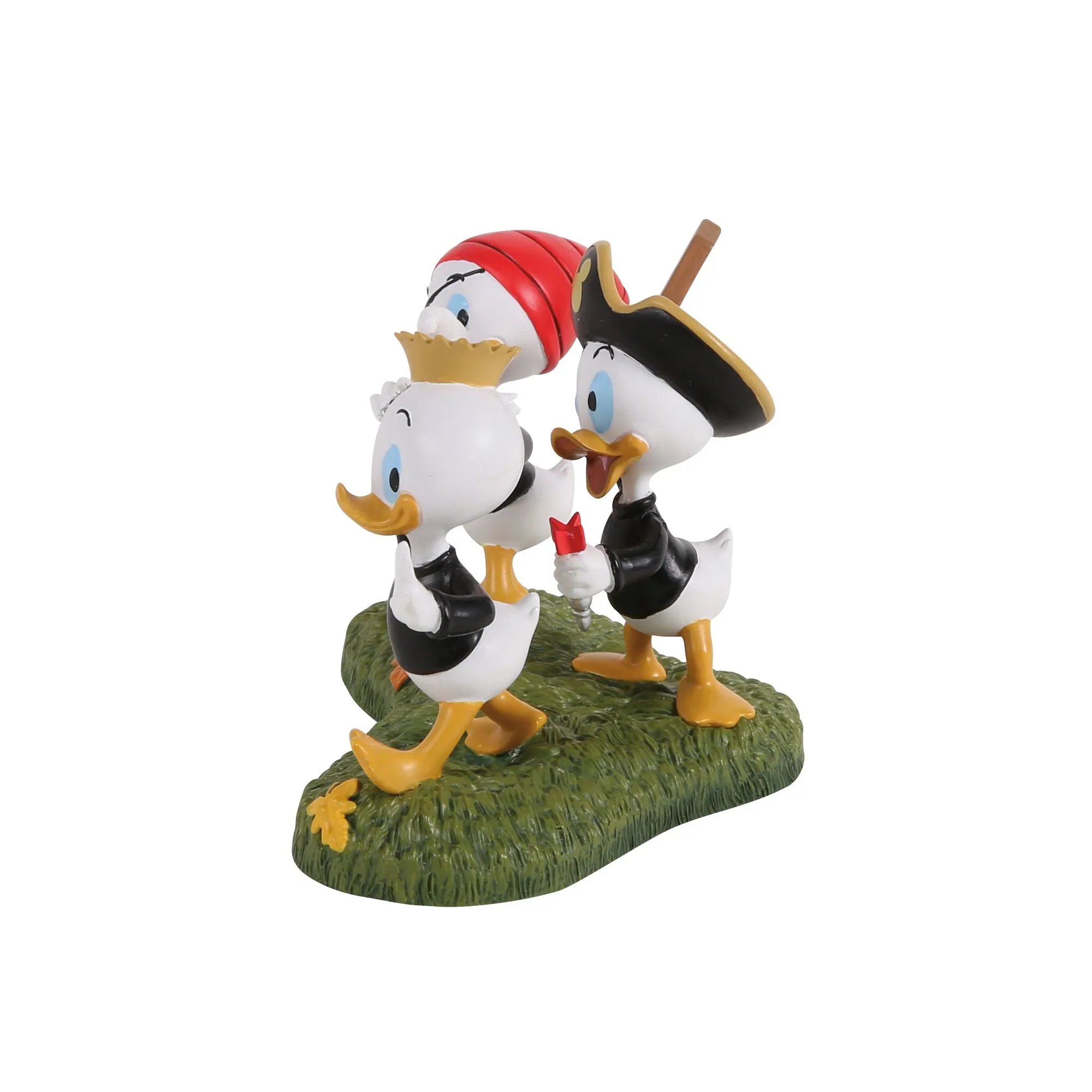 Disney Village - Huey Dewey Louie Take A Chance Figurine, 2.36" - Image 6