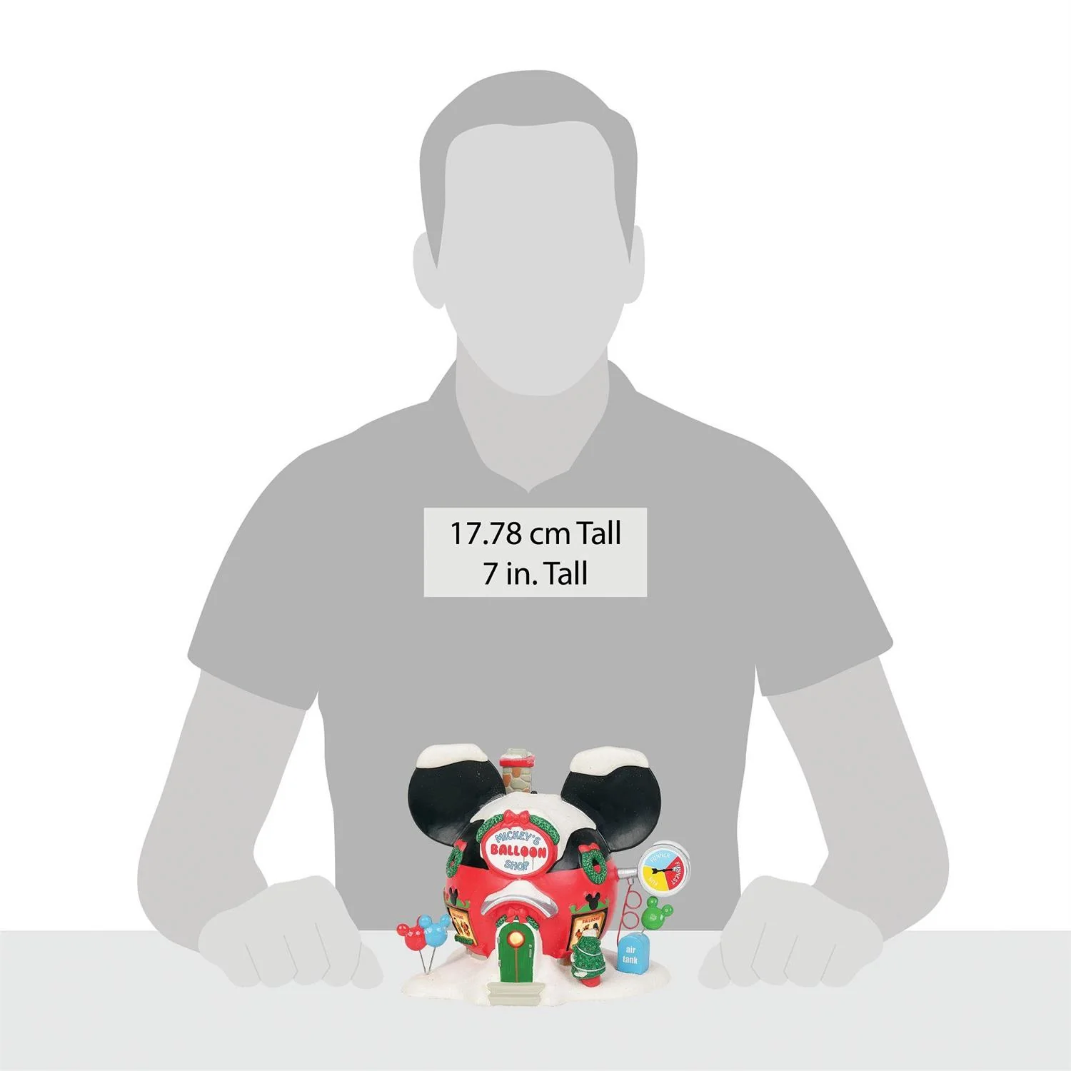 Disney Village - Mickey's Balloon Inflators Figurine - Image 4