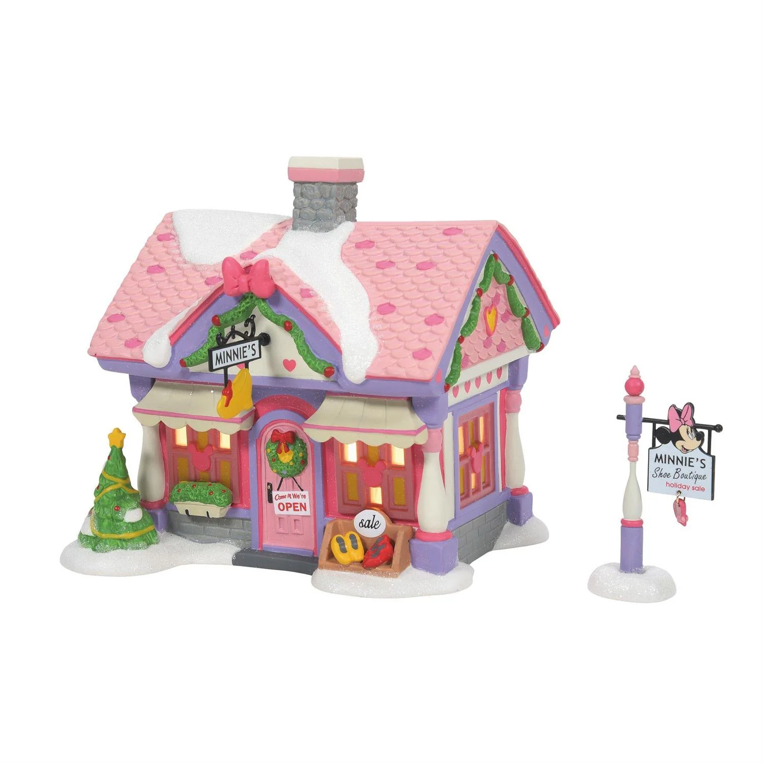 Disney Village - Minnie's Shoe Boutique Figurine
