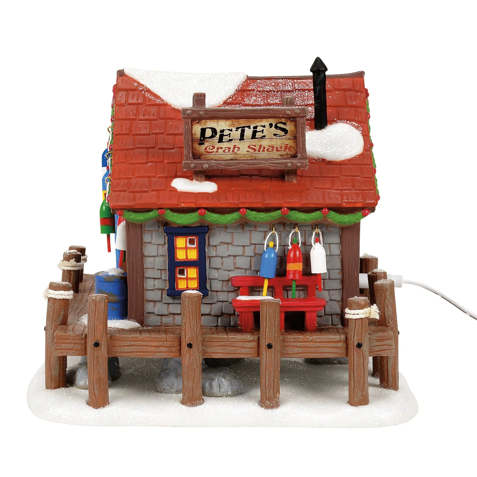 Disney Village - Pete's Crabby Christmas Figurine, 6" - Image 2