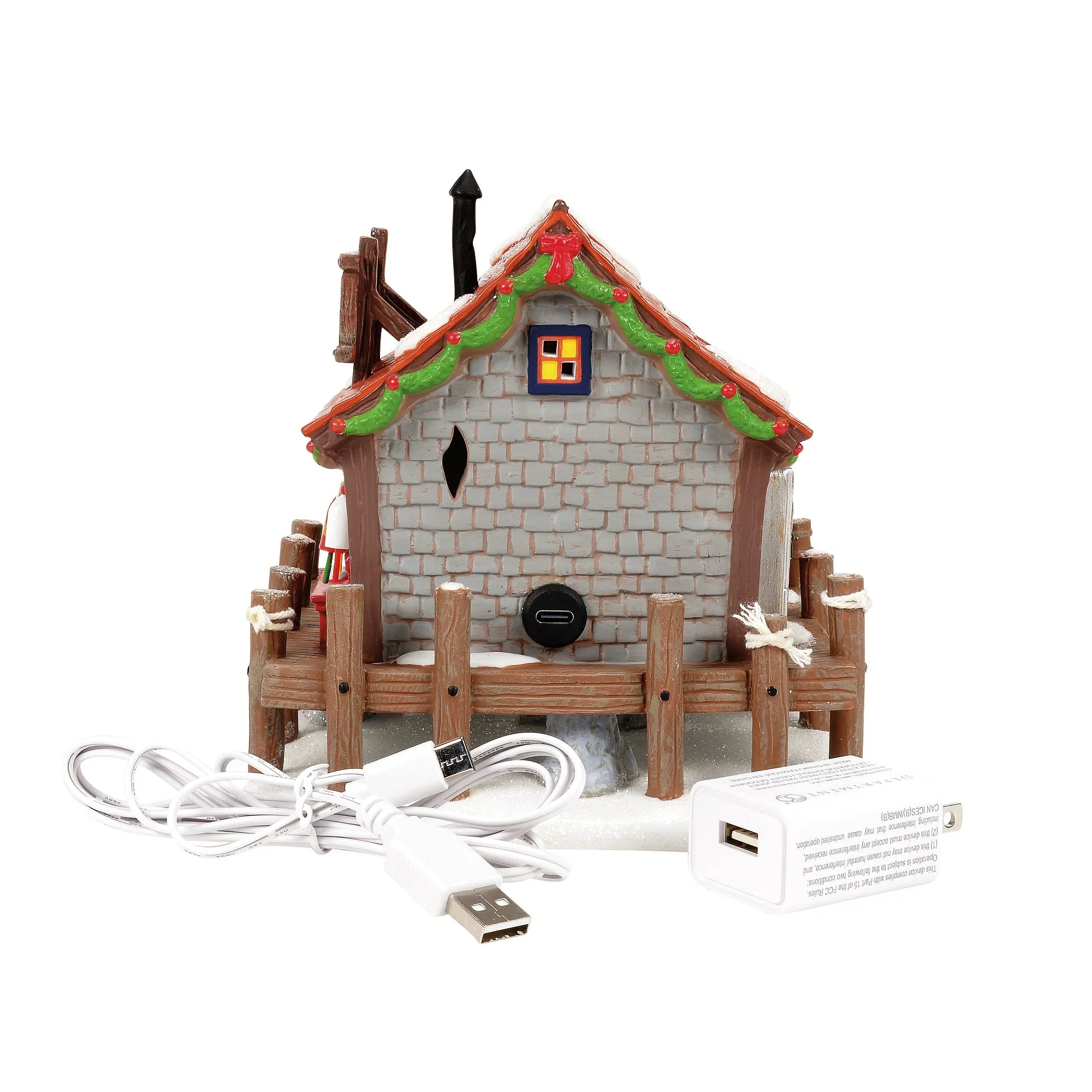 Disney Village - Pete's Crabby Christmas Figurine, 6" - Image 5