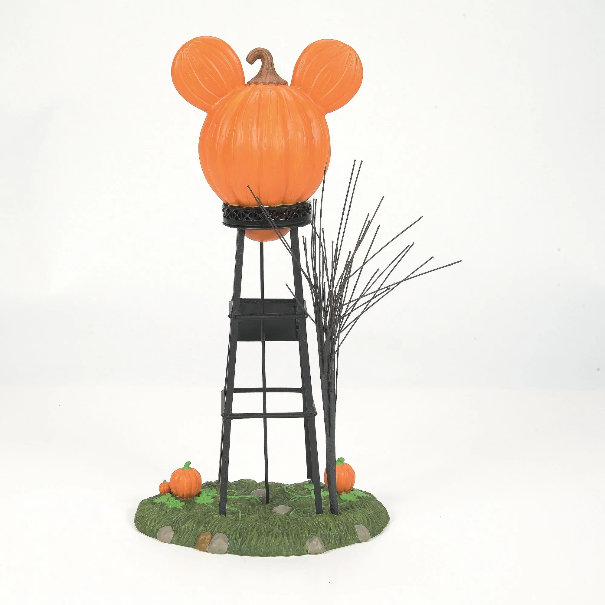 Disney Village - Pumpkintown Water Tower Figurine, 12" - Image 3