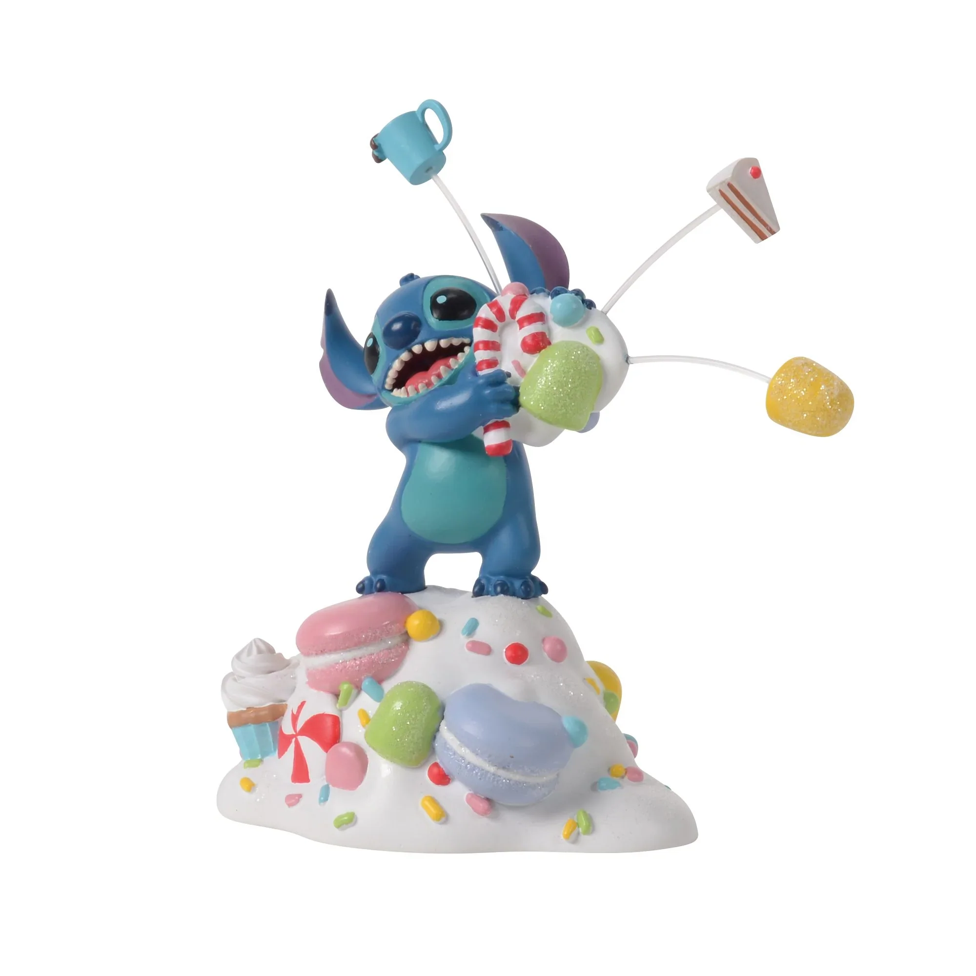 Disney Village - Stitch Orders It All Figurine, 3.74"
