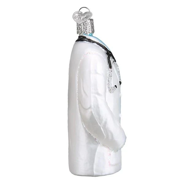 Doctor's Coat Ornament, 4.25" - Image 3