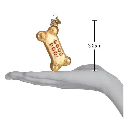 Dog Biscuit Ornament, 3.25" - Image 4