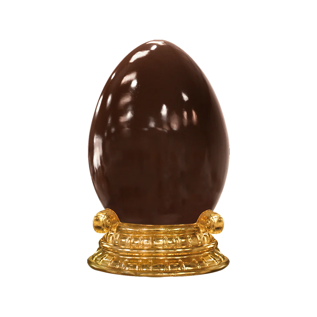Large Fiberglass Easter Chocolate Egg with Base, 28" to 79" - Image 2
