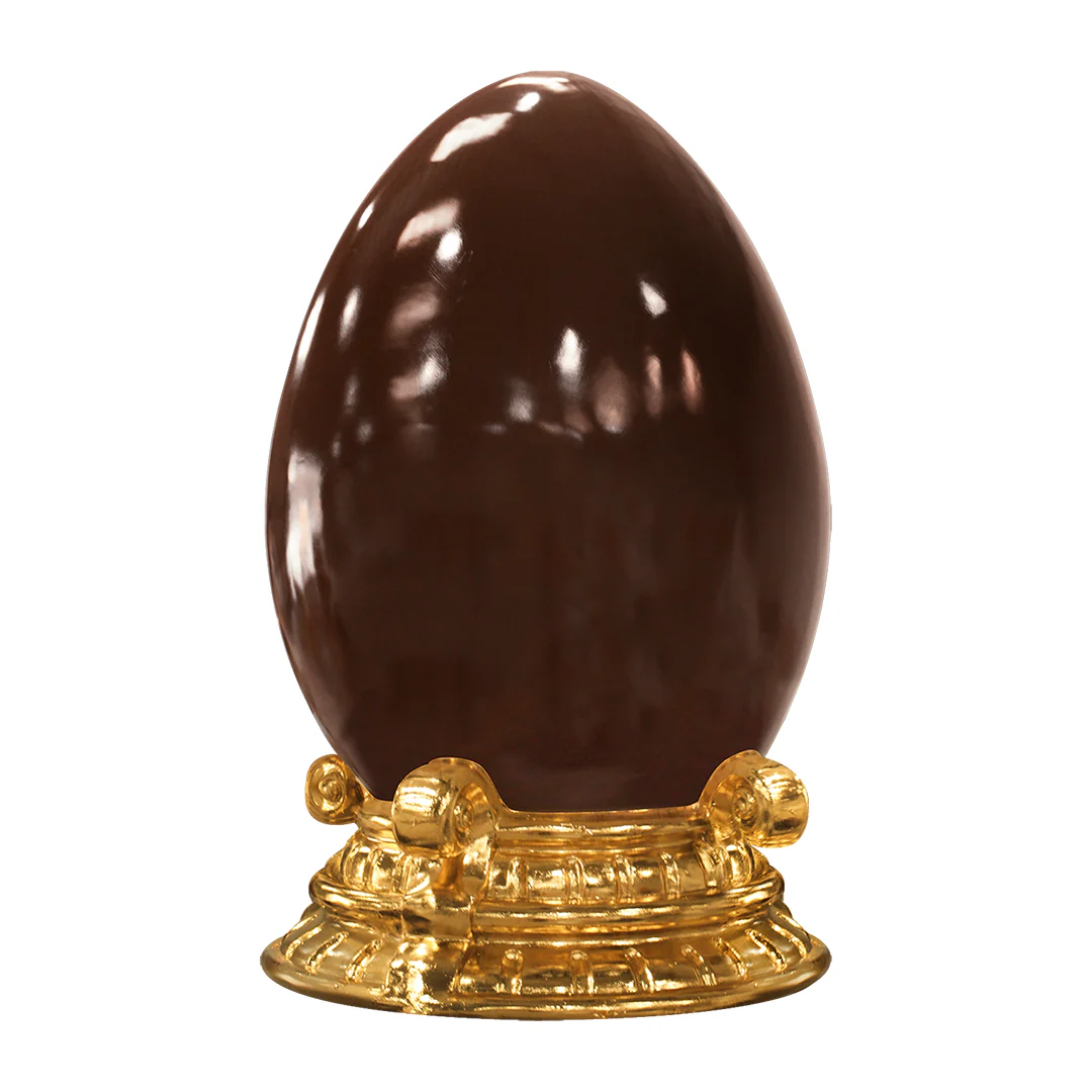 Large Fiberglass Easter Chocolate Egg with Base, 28" to 79" - Image 3