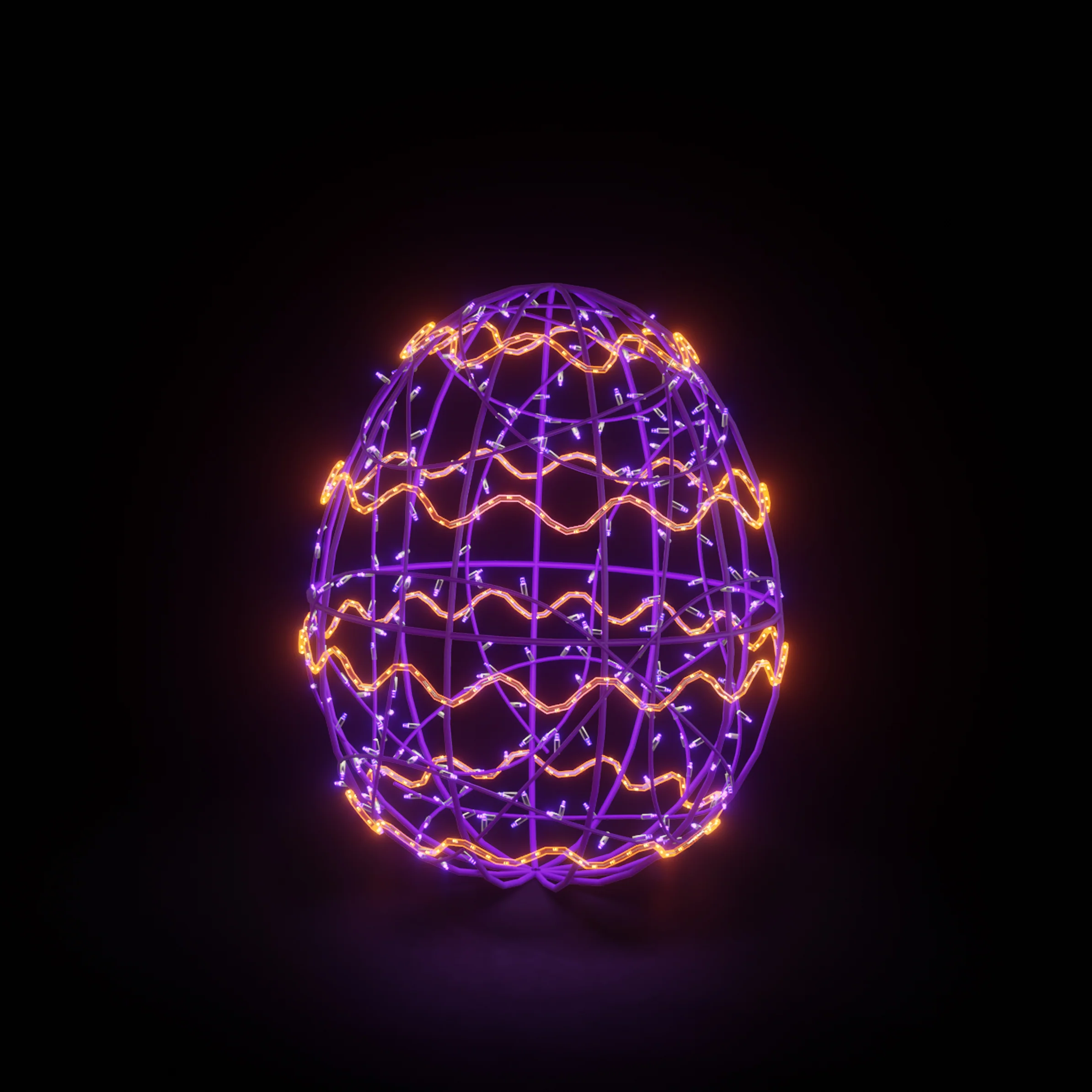 Easter Light Egg 1, LED Lit, 24" - Image 10