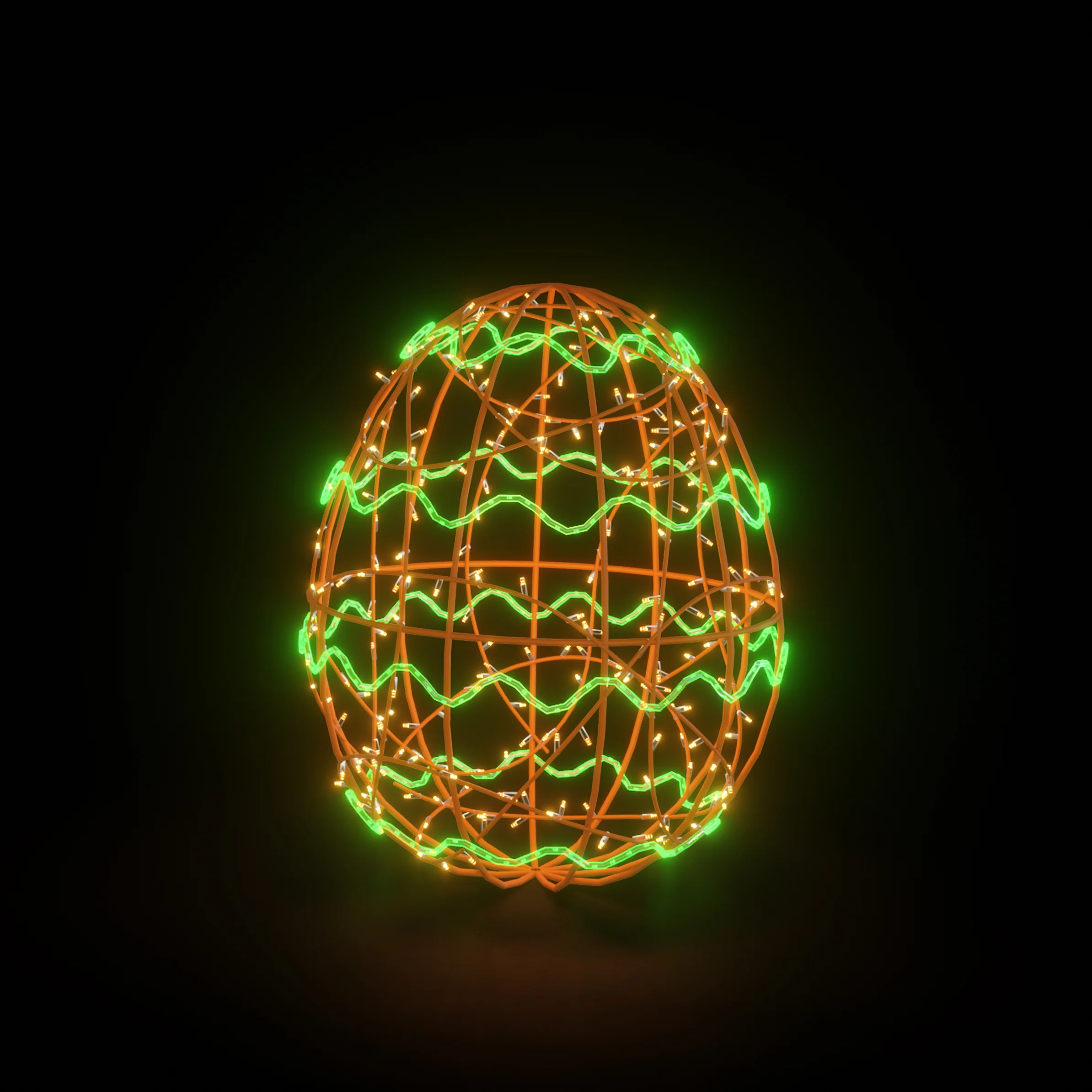Easter Light Egg 1, LED Lit, 24" - Image 7
