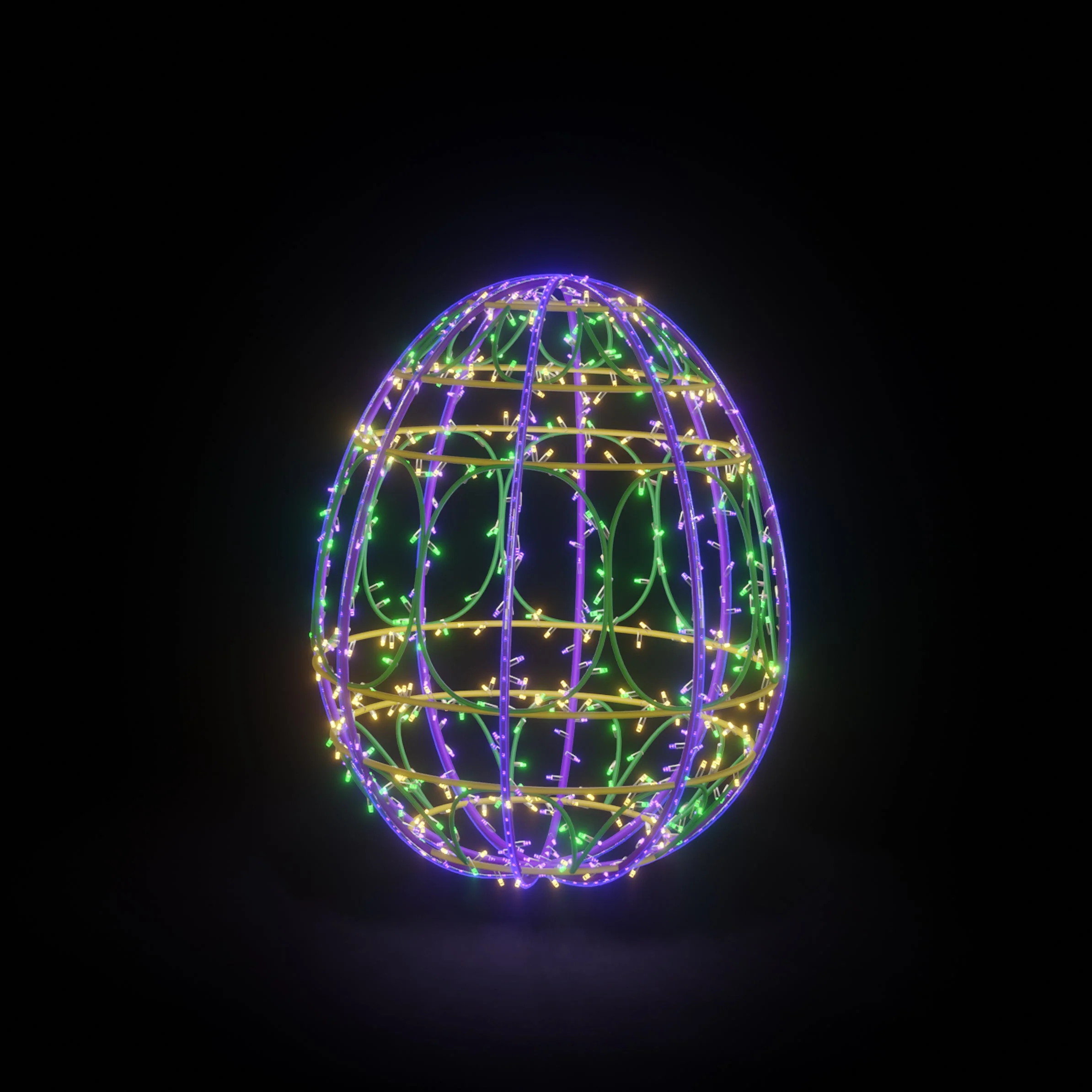 Easter Light Egg 2, LED Lit, 47" - Image 3