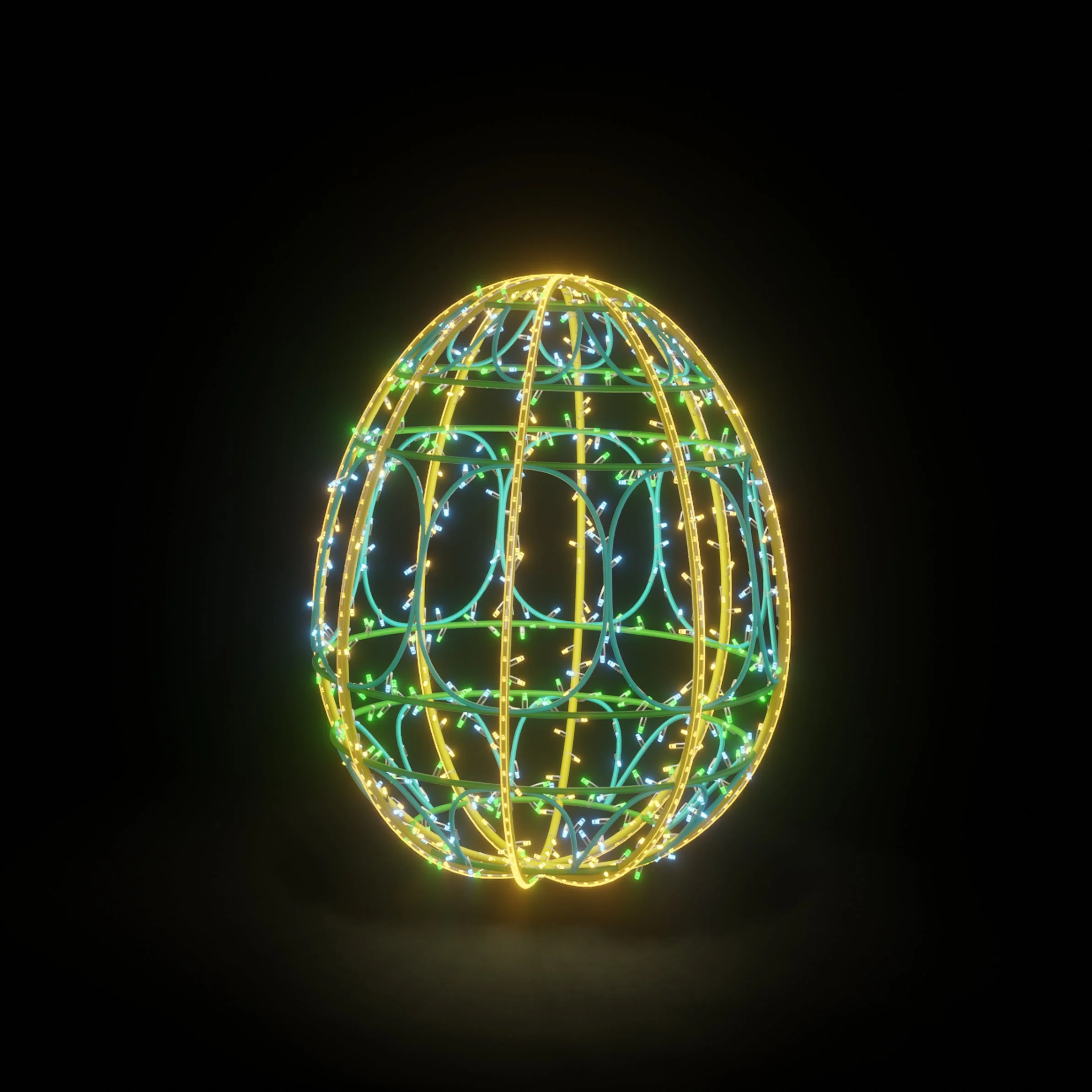 Easter Light Egg 2, LED Lit, 47" - Image 5
